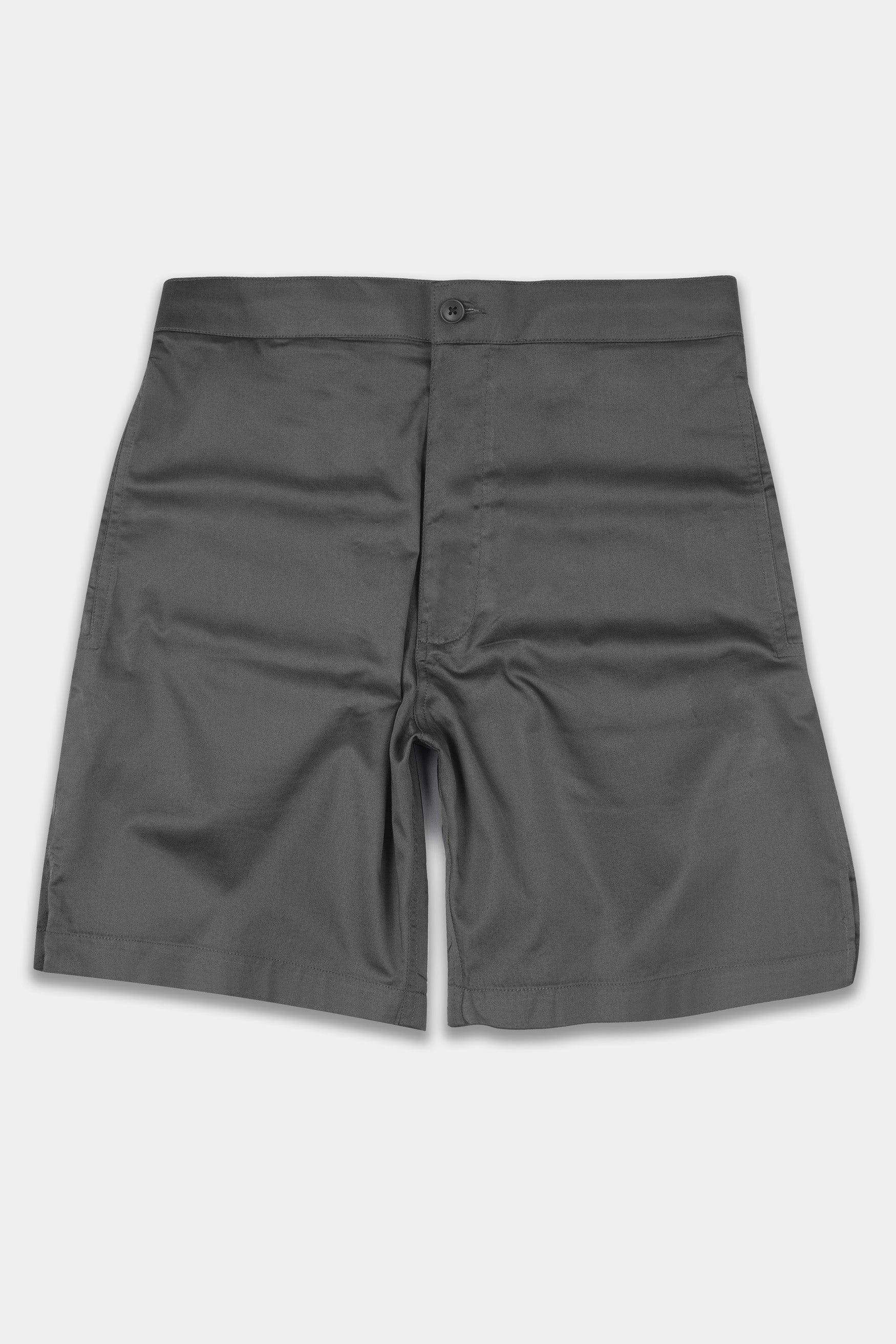 Tundora Gray Subtle Sheen Super Soft Premium Cotton Shorts SR332-28,  SR332-30,  SR332-32,  SR332-34,  SR332-36,  SR332-38,  SR332-40,  SR332-42,  SR332-44