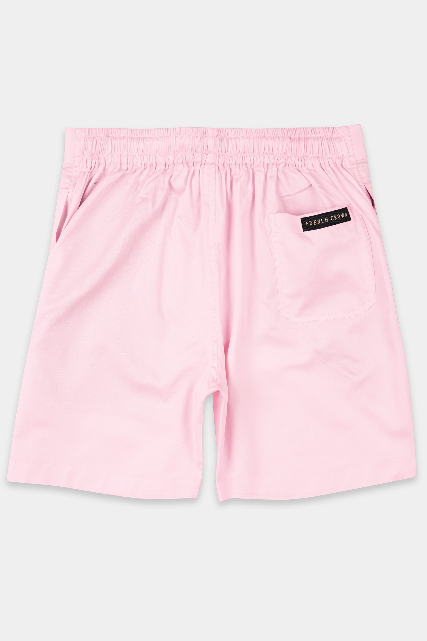 Misty Rose Pink Subtle Sheen Super Soft Premium Cotton Shorts SR340-28,  SR340-30,  SR340-32,  SR340-34,  SR340-36,  SR340-38,  SR340-40,  SR340-42,  SR340-44