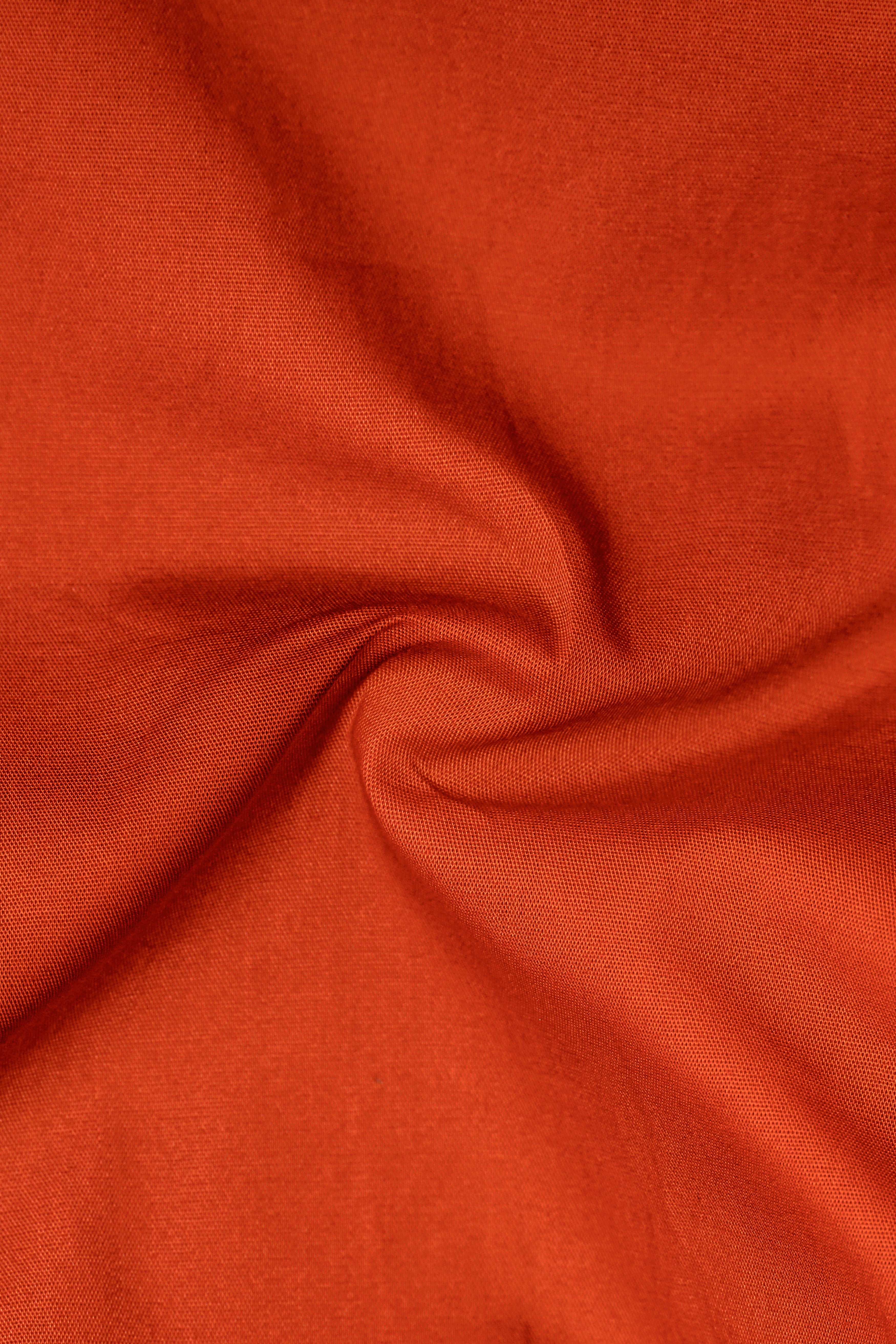 Carmelo-Jasper Orange Solid Premium Cotton Shorts