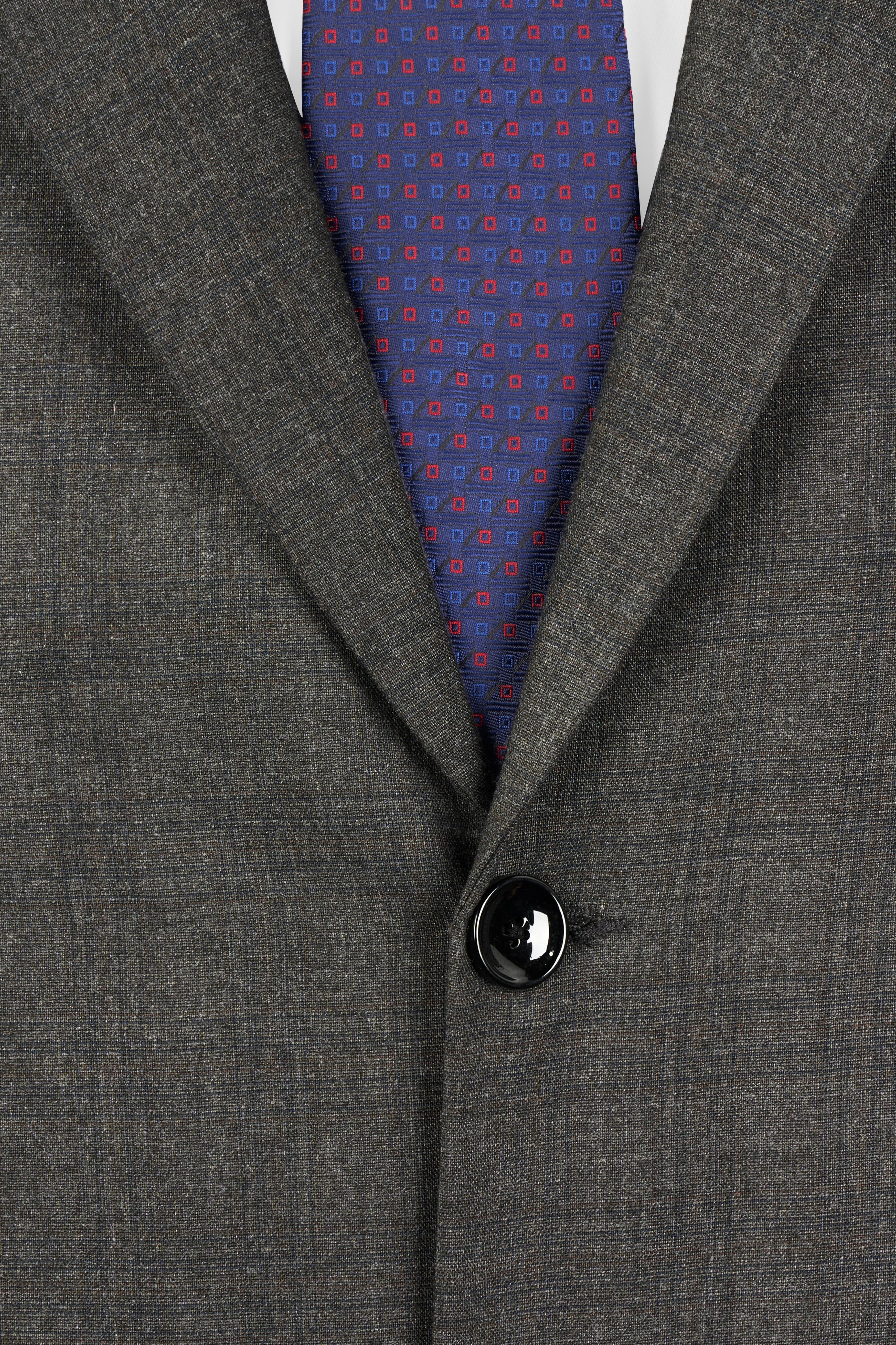 Iridium Dark Gray Single-Breasted Suit