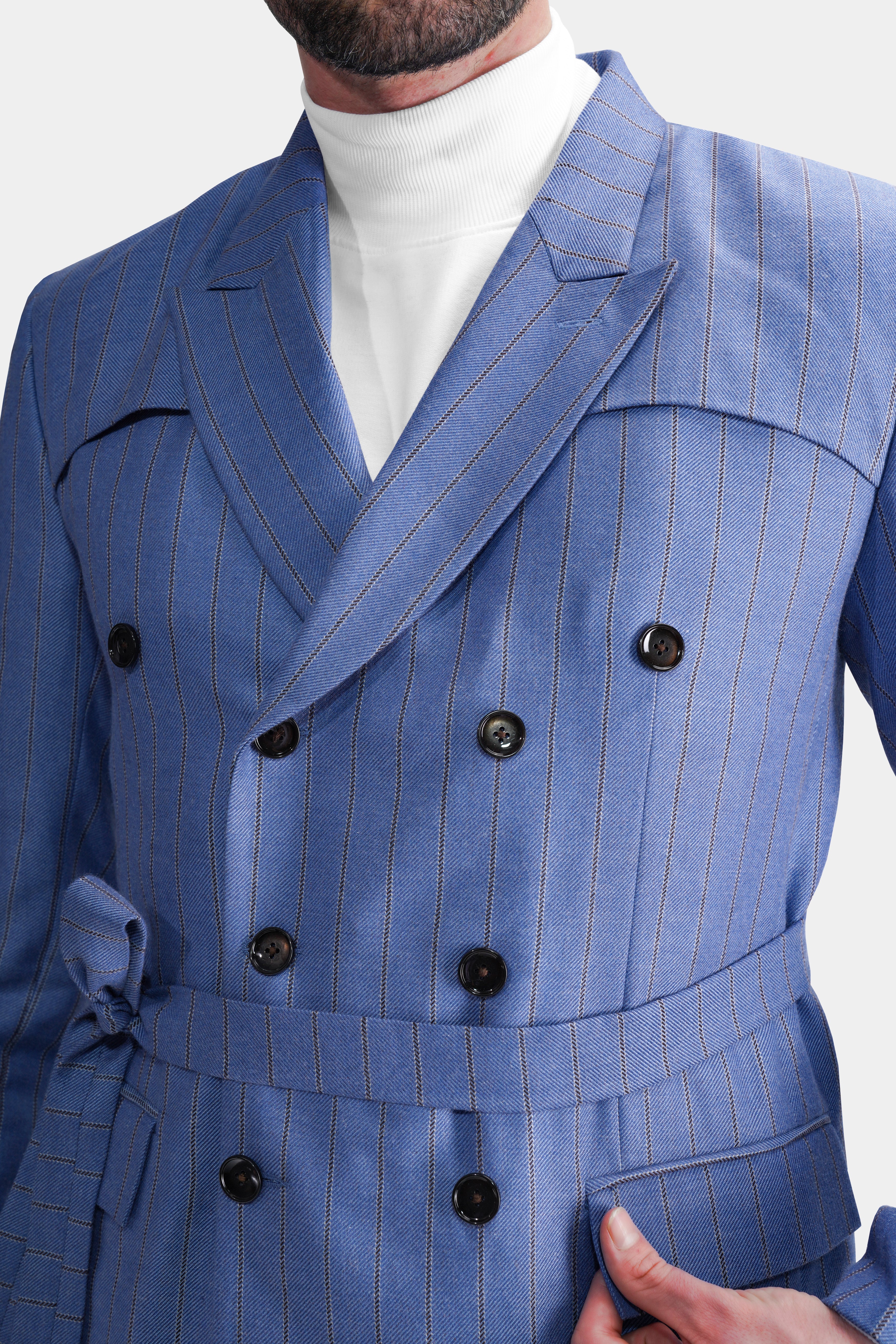 Chetwode Blue and Iroko Brown Striped Wool Rich Designer Suit ST2769-DB-D35-36,ST2769-DB-D35-38,ST2769-DB-D35-40,ST2769-DB-D35-42,ST2769-DB-D35-44,ST2769-DB-D35-46,ST2769-DB-D35-48,ST2769-DB-D35-50,ST2769-DB-D35-52,ST2769-DB-D35-54,ST2769-DB-D35-56,ST2769-DB-D35-58,ST2769-DB-D35-60