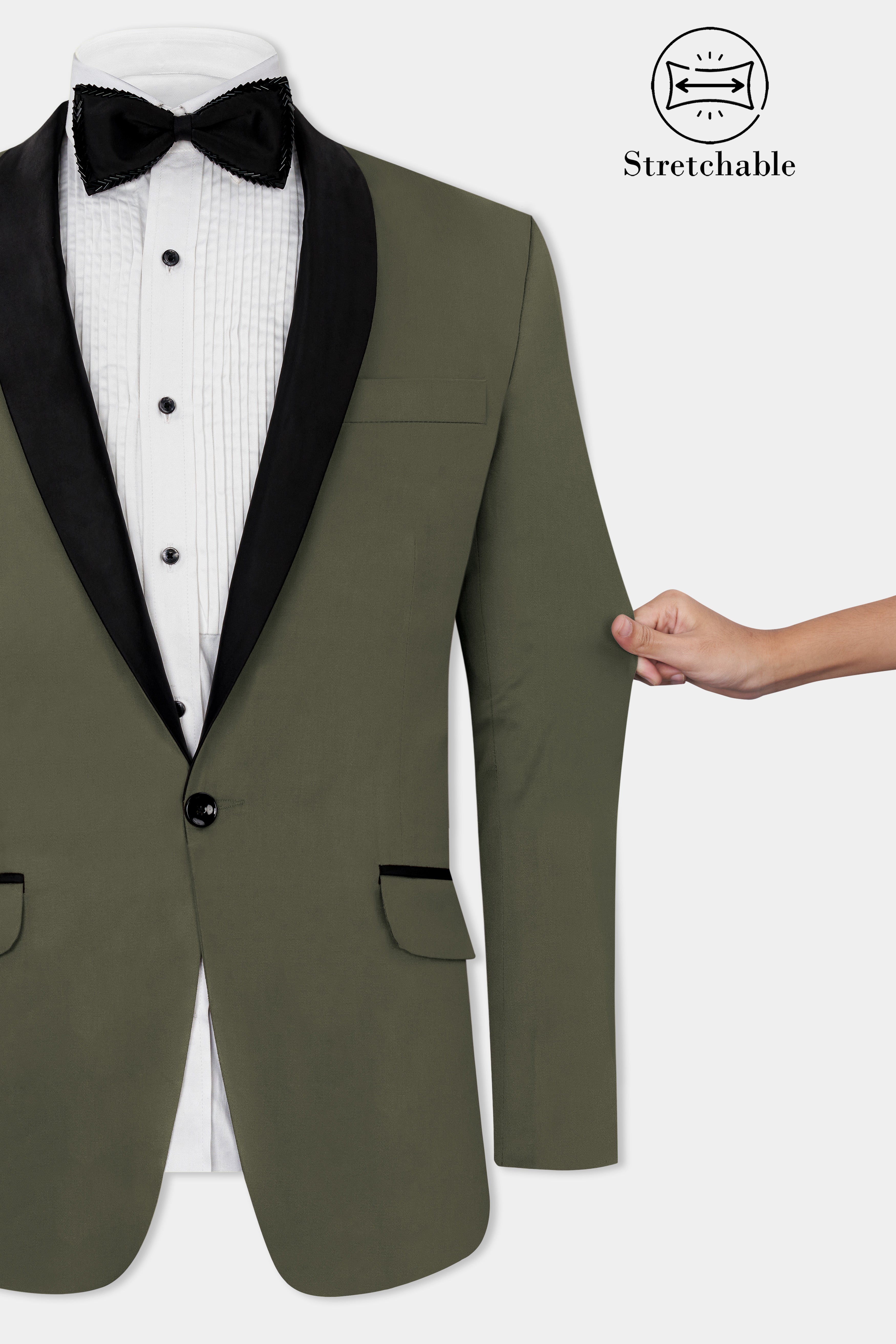 Hemlock Green Premium Cotton Tuxedo Stretchable Traveler Suit ST2785-BKL-36,ST2785-BKL-38,ST2785-BKL-40,ST2785-BKL-42,ST2785-BKL-44,ST2785-BKL-46,ST2785-BKL-48,ST2785-BKL-50,ST2785-BKL-52,ST2785-BKL-54,ST2785-BKL-56,ST2785-BKL-58,ST2785-BKL-60