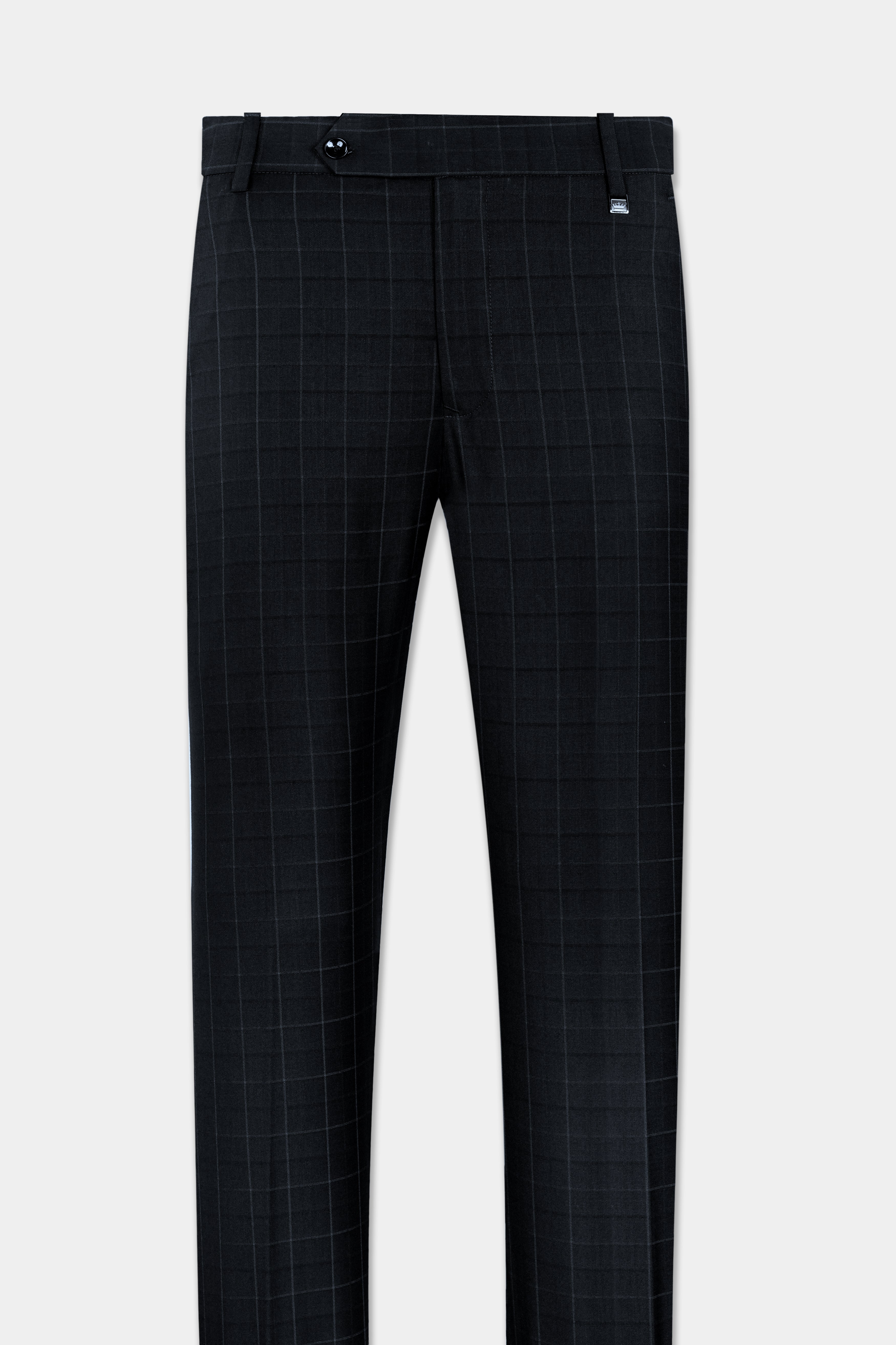 Jade Black Subtle Checkered Wool Rich Suit ST2909-SB-36,ST2909-SB-38,ST2909-SB-40,ST2909-SB-42,ST2909-SB-44,ST2909-SB-46,ST2909-SB-48,ST2909-SB-50,ST2909-SB-52,ST2909-SB-54,ST2909-SB-56,ST2909-SB-58,ST2909-SB-60