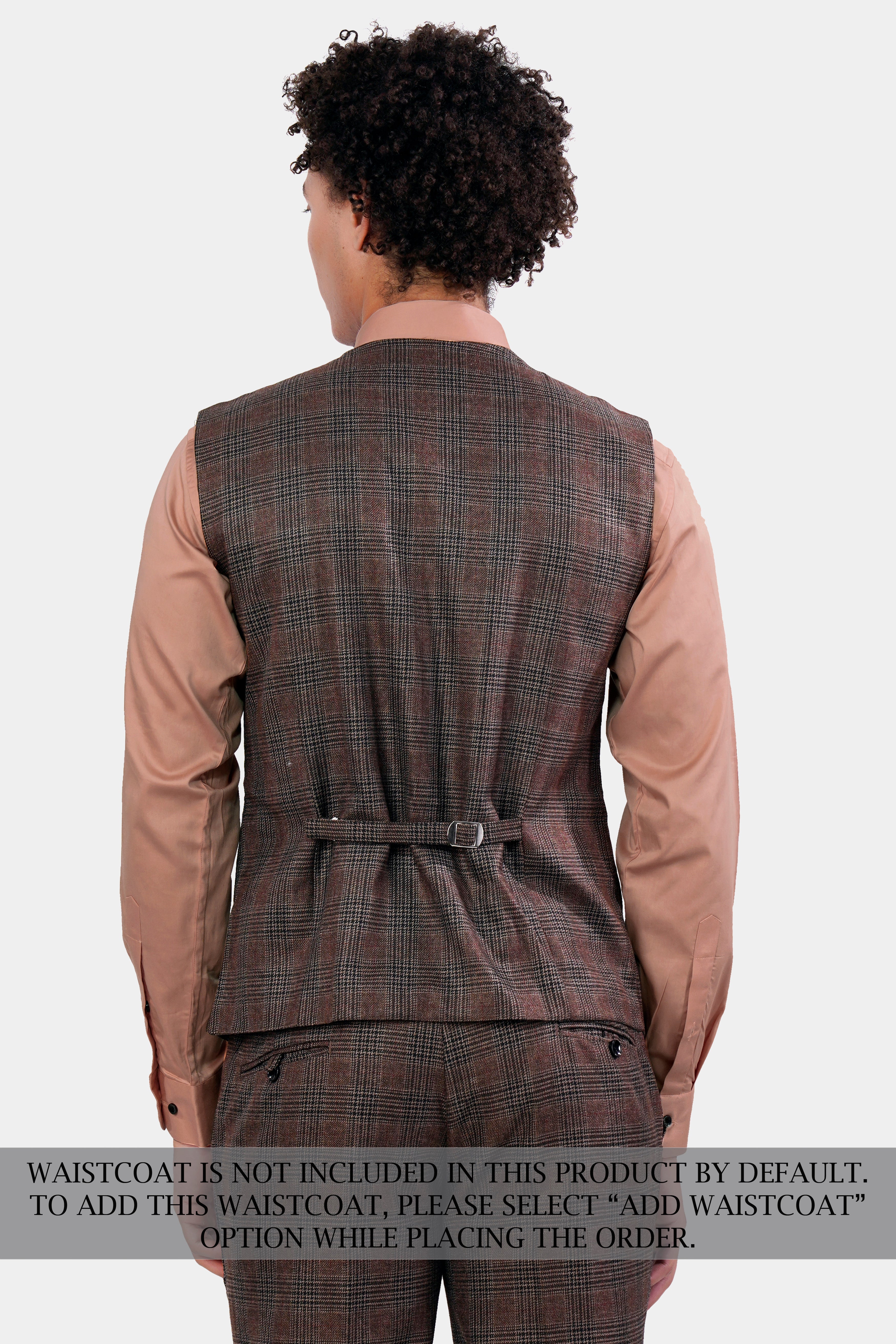 Ferra Brown with Kabul Brown Plaid Tweed Suit ST2915-SB-36,ST2915-SB-38,ST2915-SB-40,ST2915-SB-42,ST2915-SB-44,ST2915-SB-46,ST2915-SB-48,ST2915-SB-50,ST2915-SB-52,ST2915-SB-54,ST2915-SB-56,ST2915-SB-58,ST2915-SB-60