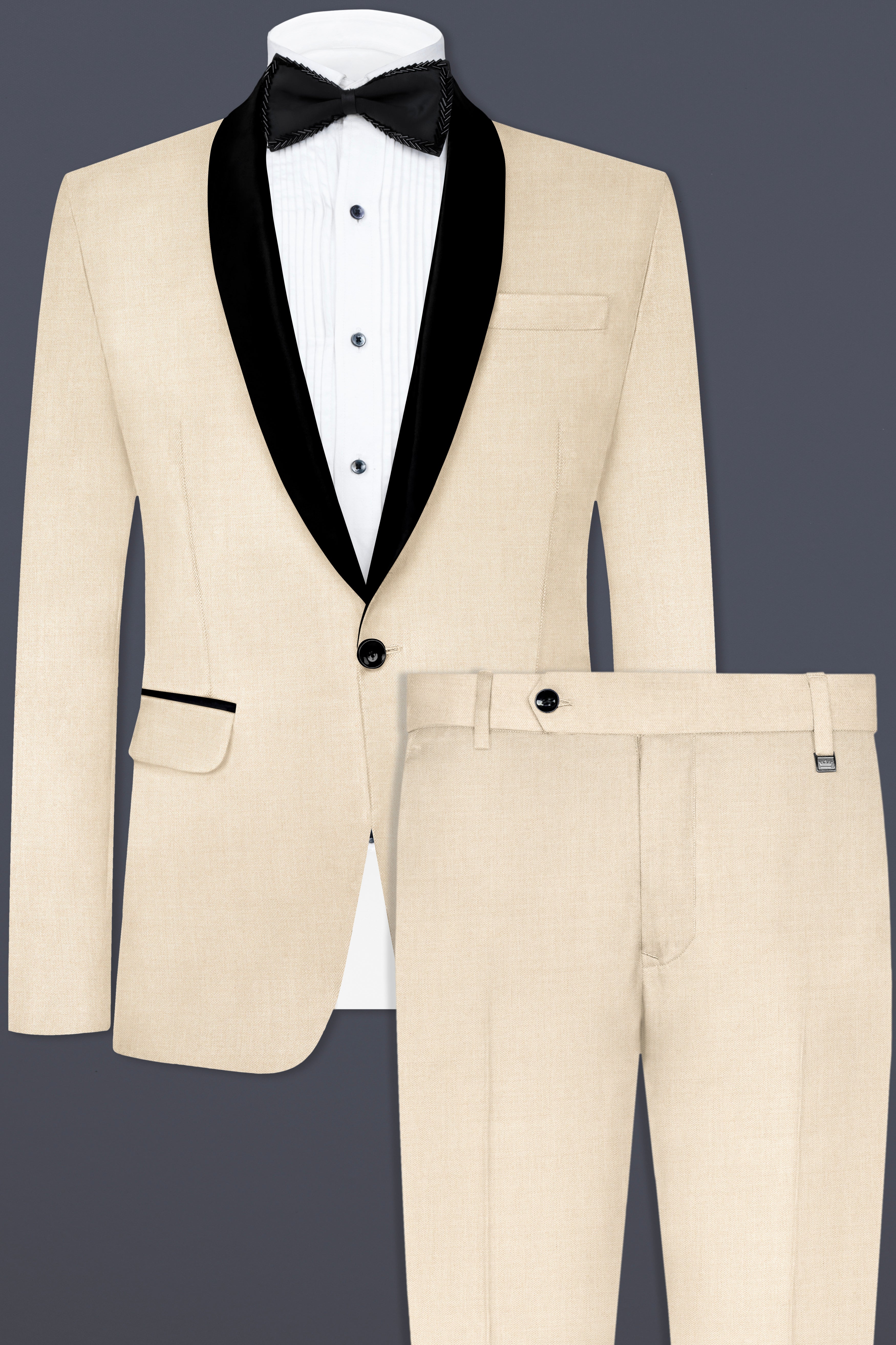 Mercury Cream Tuxedo Suit