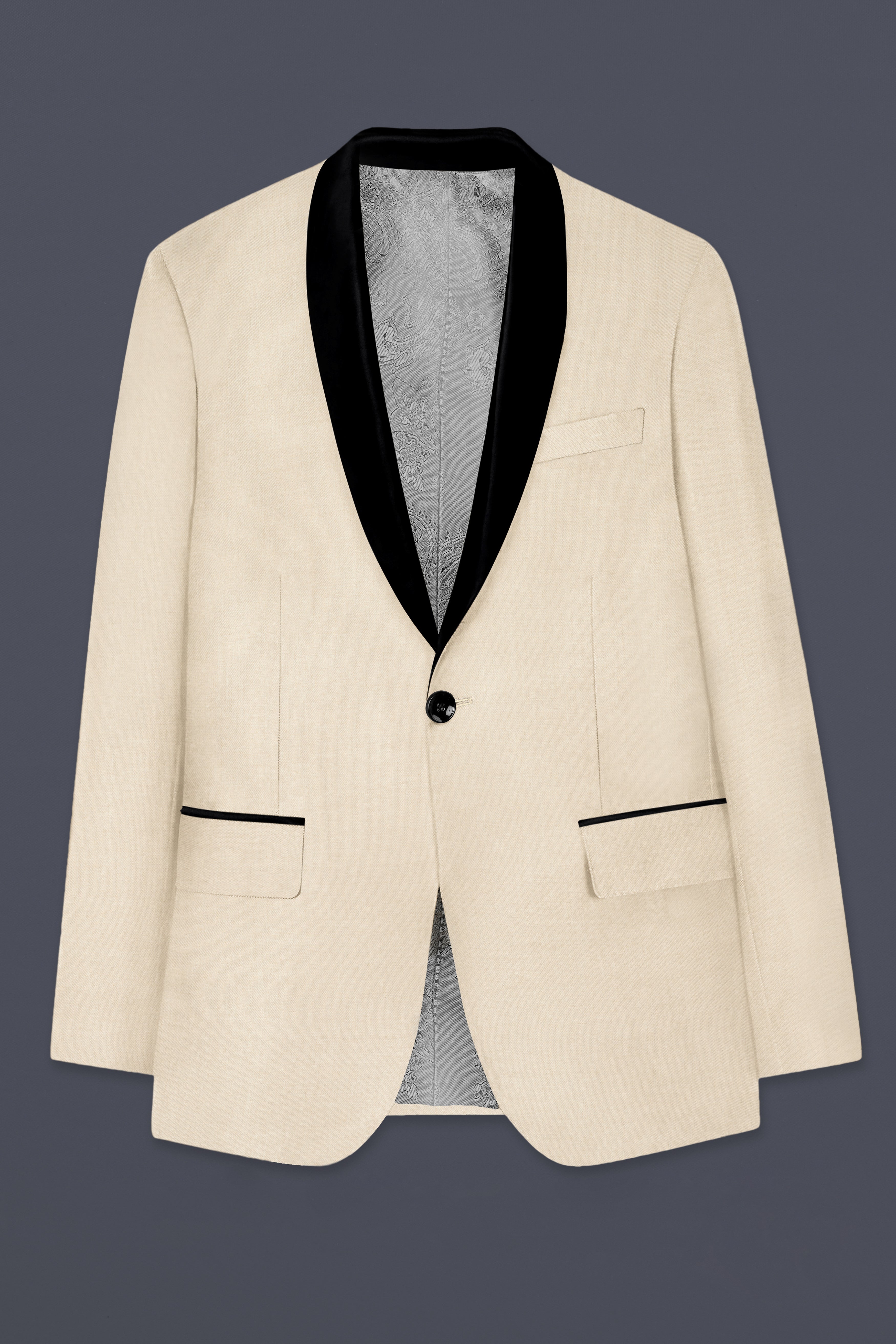 Mercury Cream Tuxedo Suit
