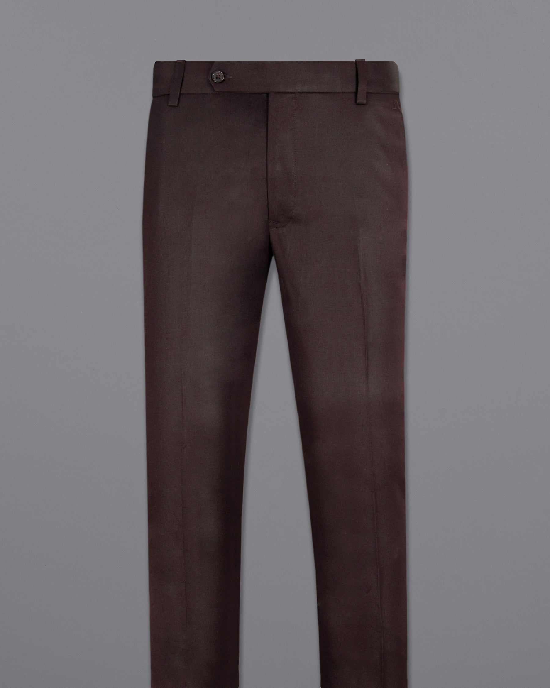 Aubergine Tuxedo Wool Rich Suit