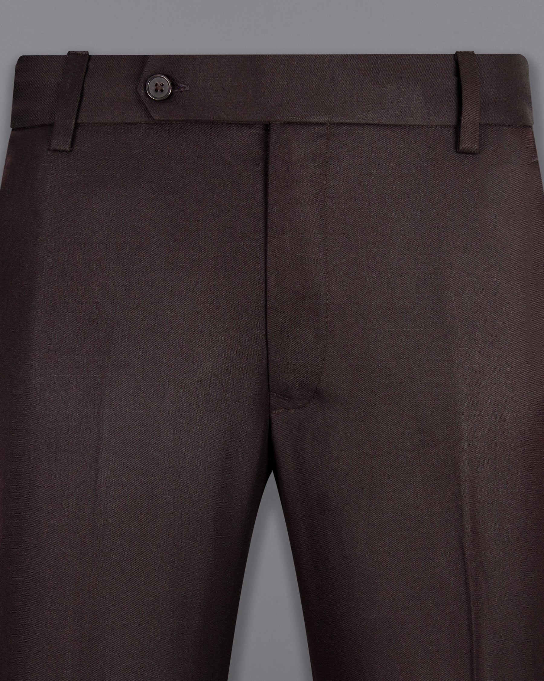 Aubergine Tuxedo Wool Rich Suit