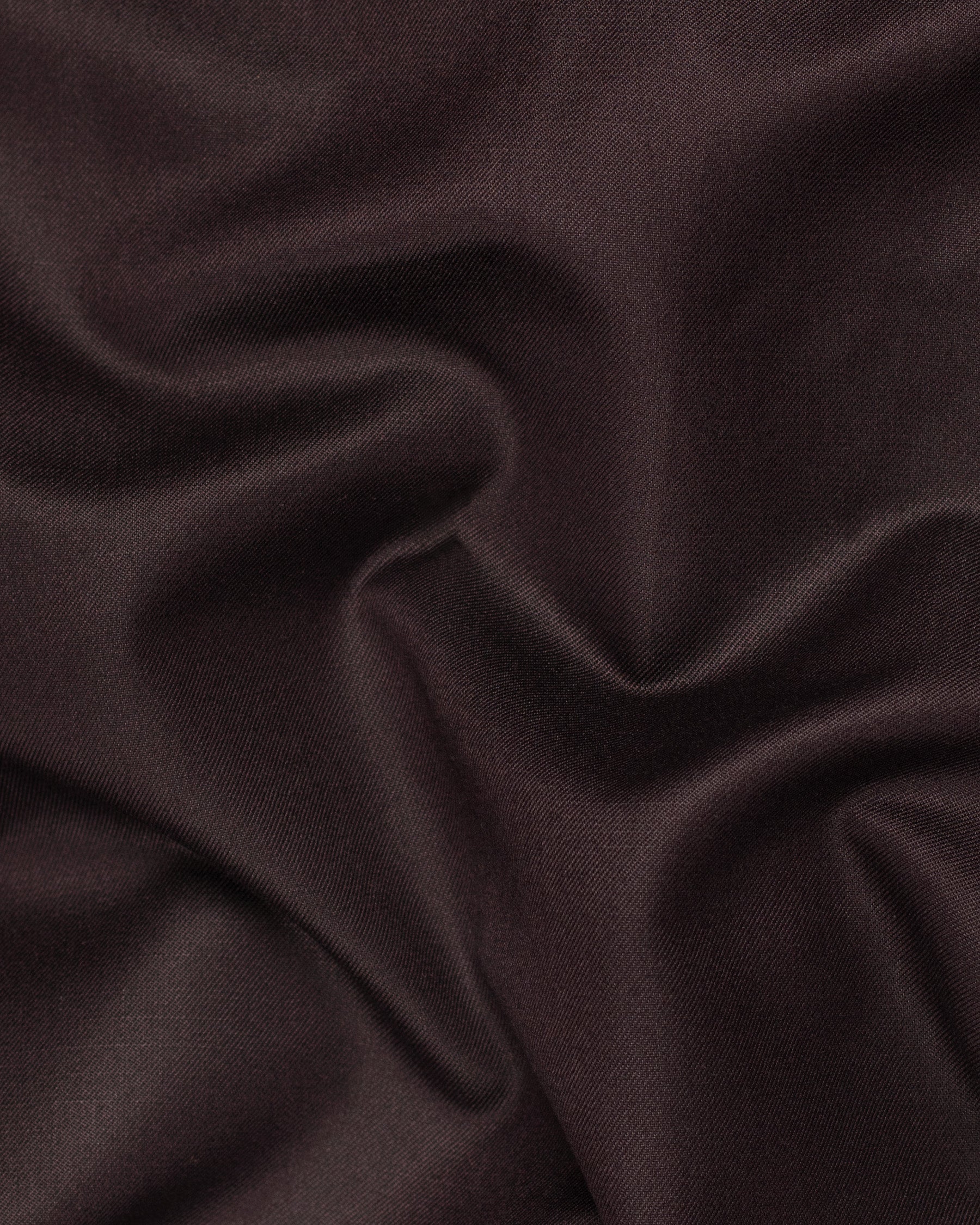 Aubergine Tuxedo Wool Rich Suit