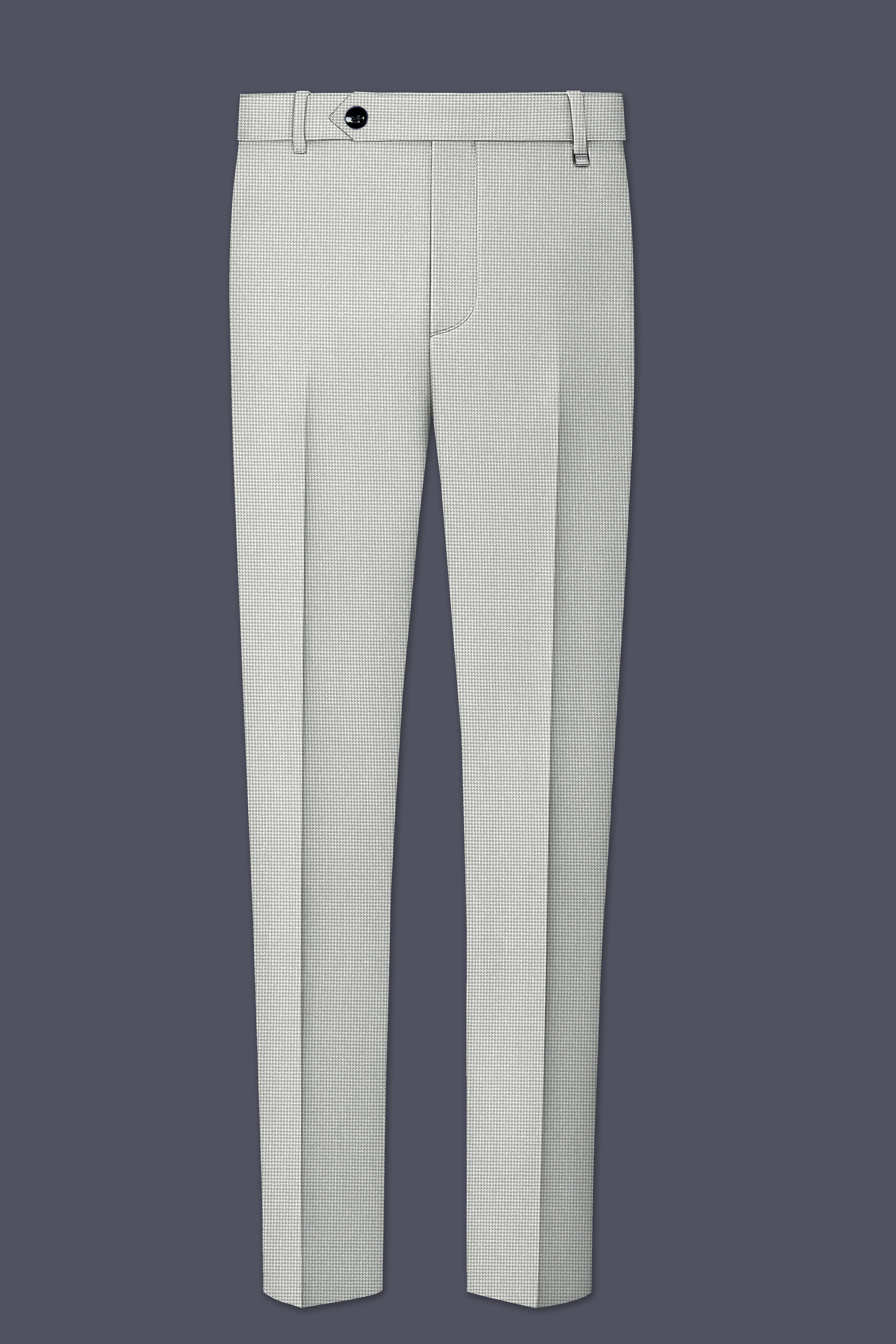 Shady Lady Grey houndstooth Wool Rich Suit