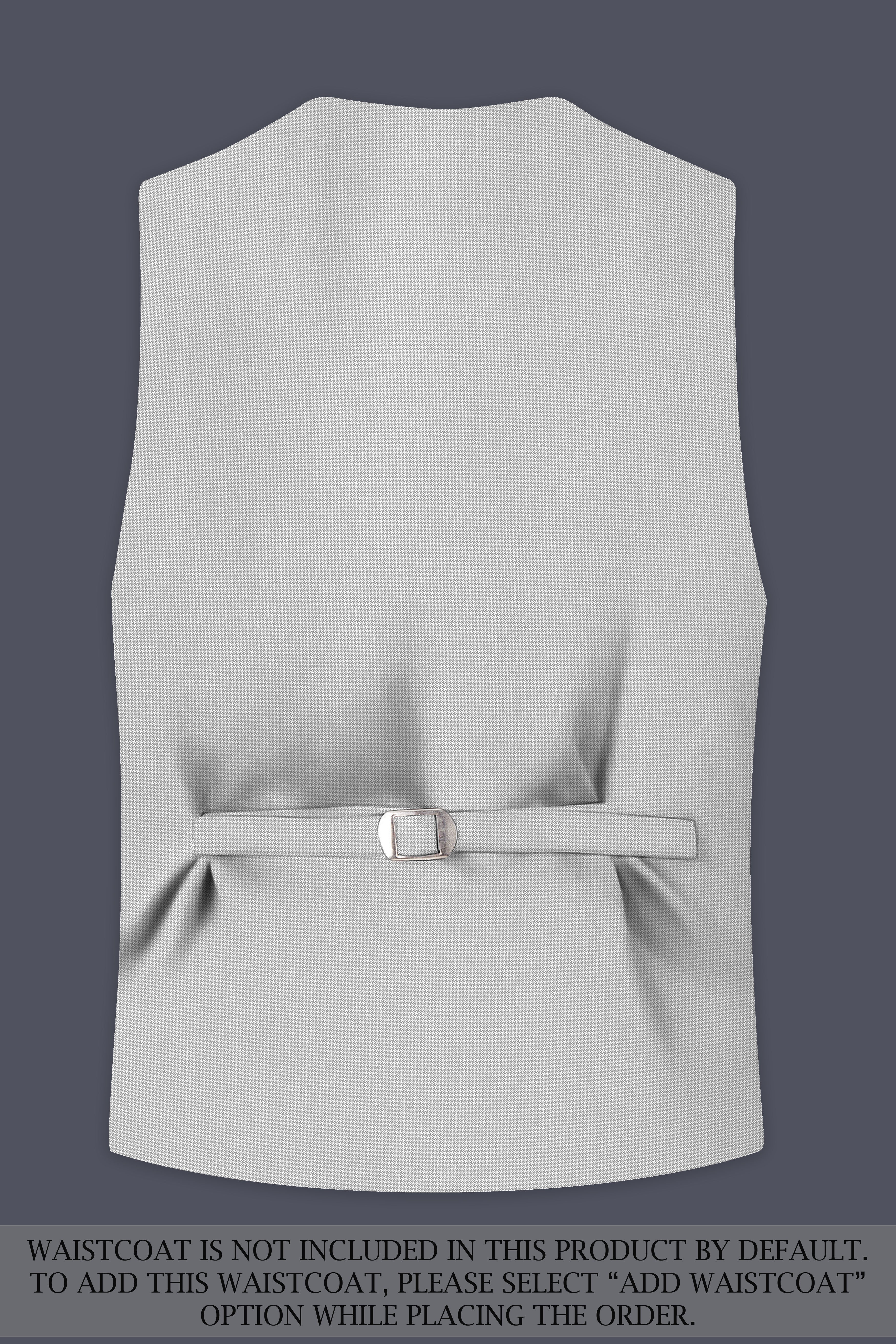 Shady Lady Grey houndstooth Wool Rich Suit