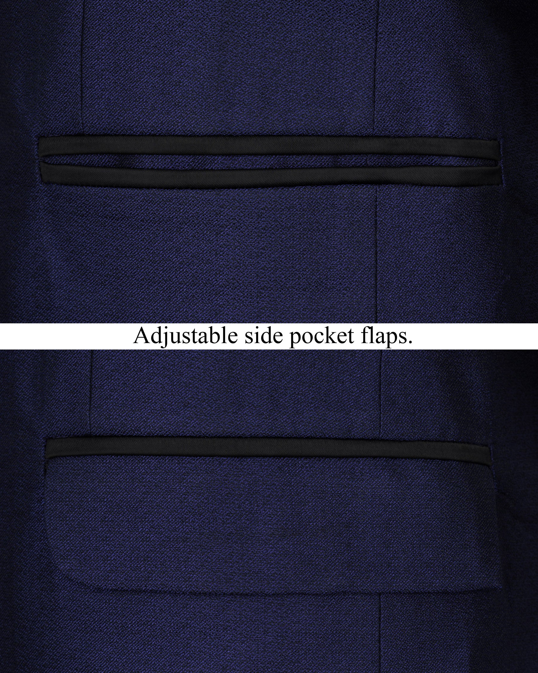 Cloud Burst Blue Designer Tuxedo Suit