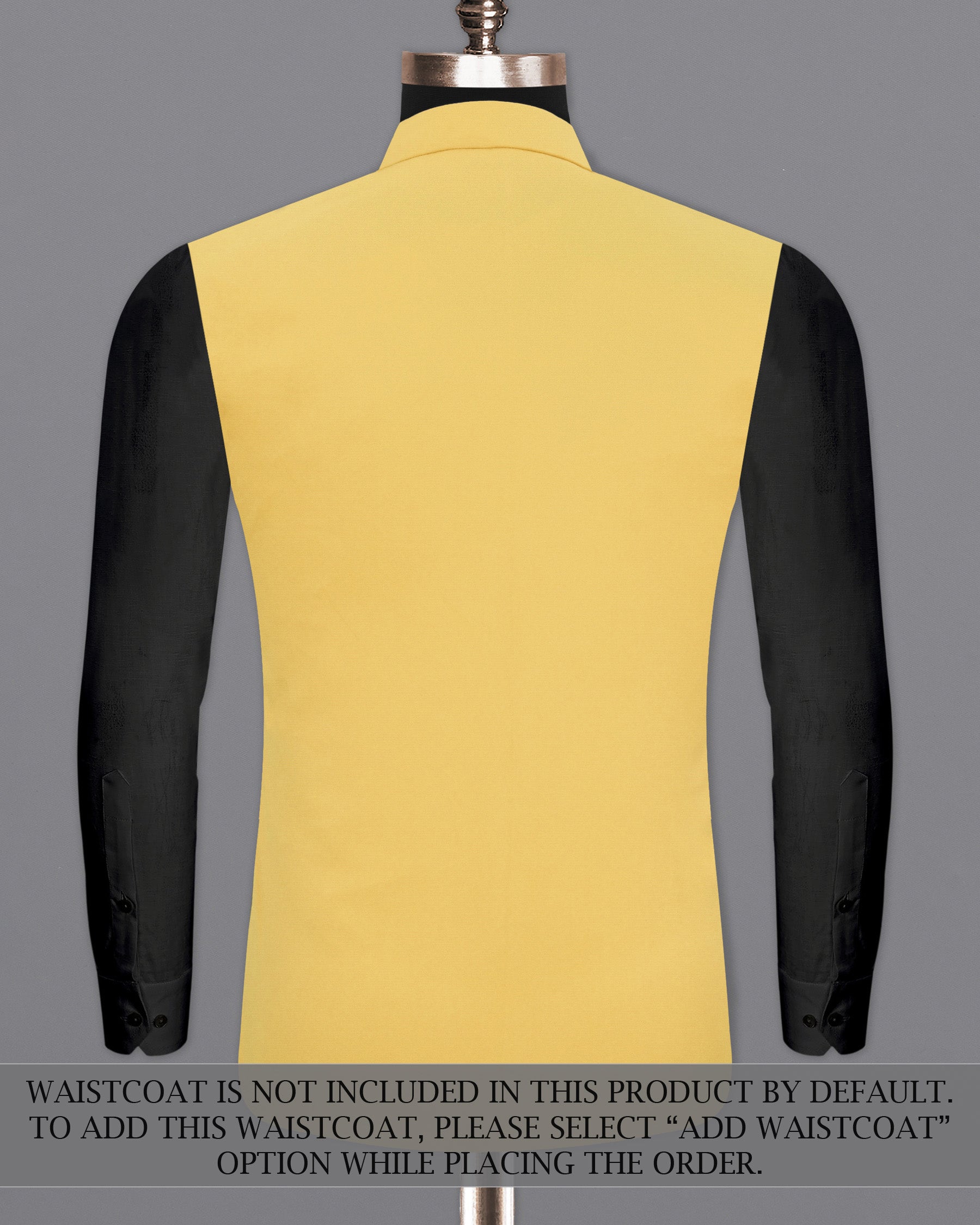 Rob Roy Yellow Bandhgala Sports Suit