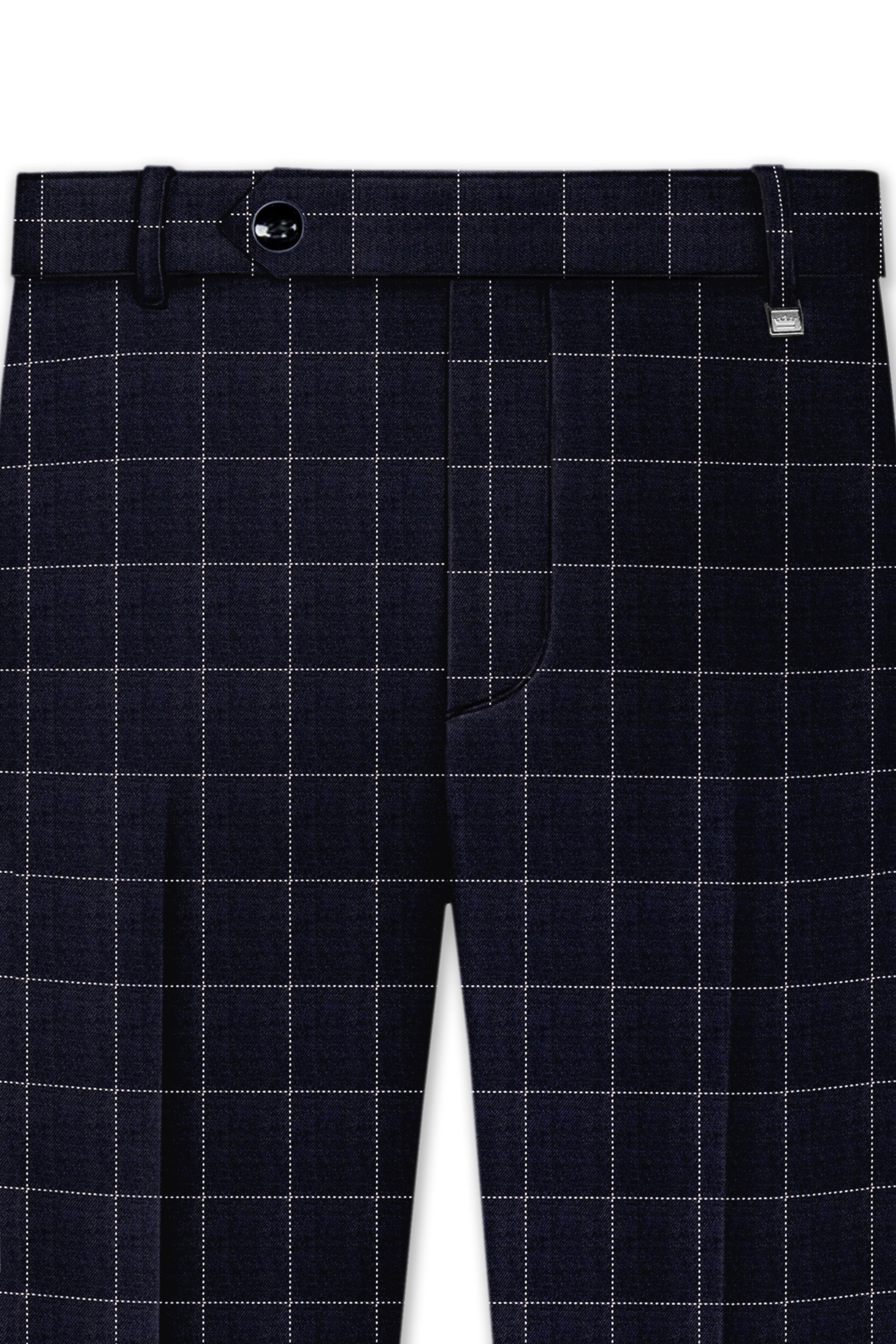 Thunder Blue Windowpane Suit