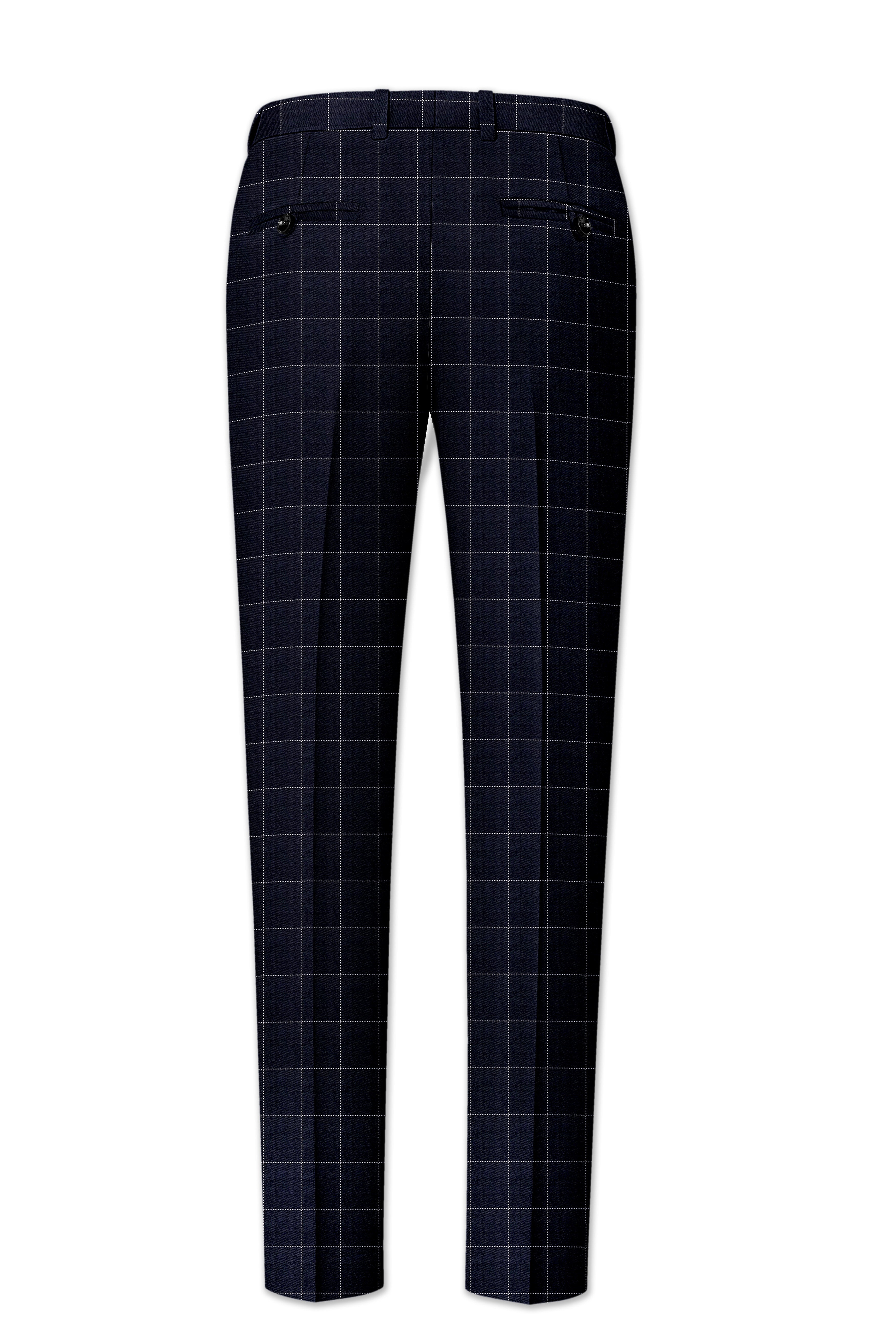 Thunder Blue Windowpane Suit