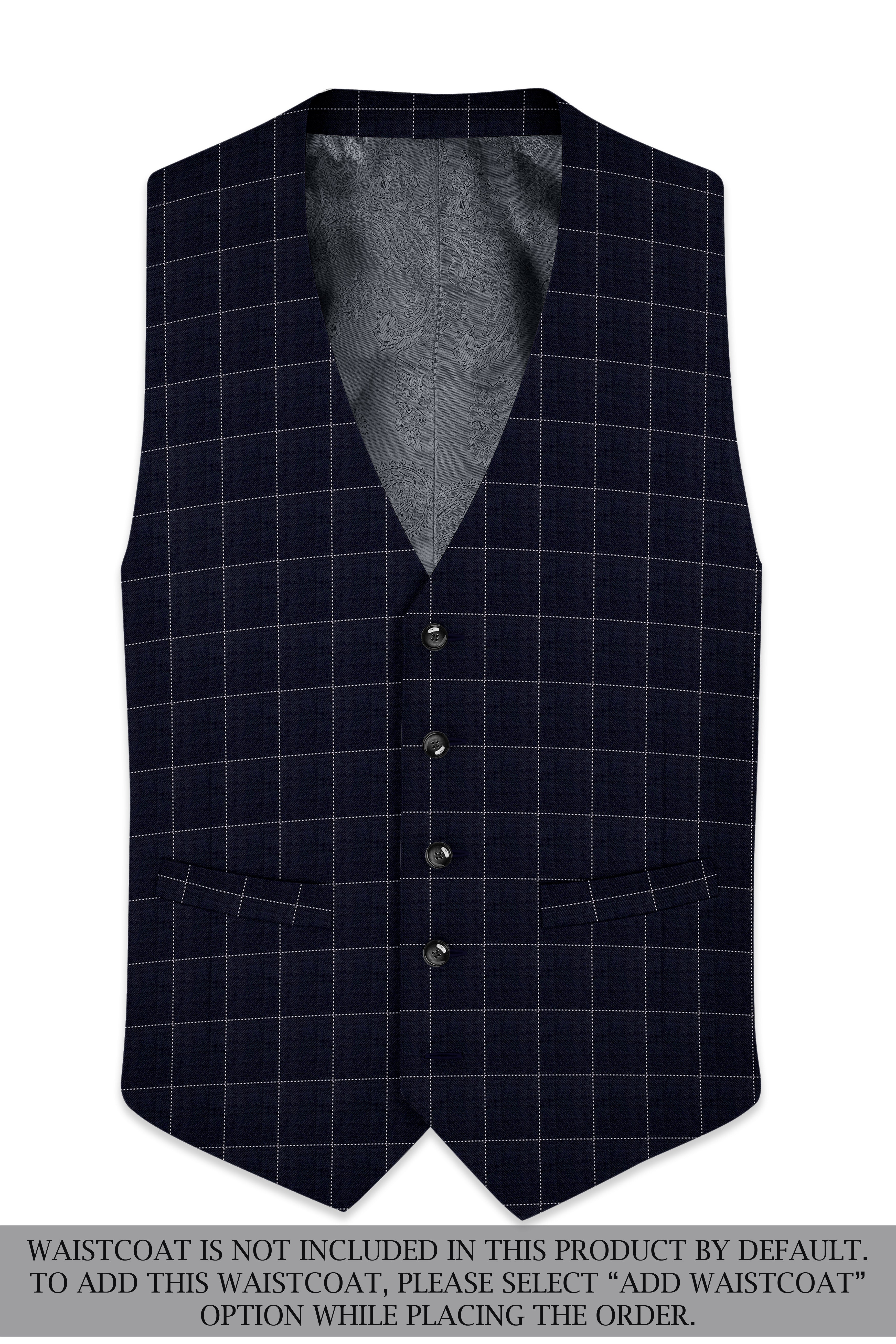 Thunder Blue Windowpane Suit