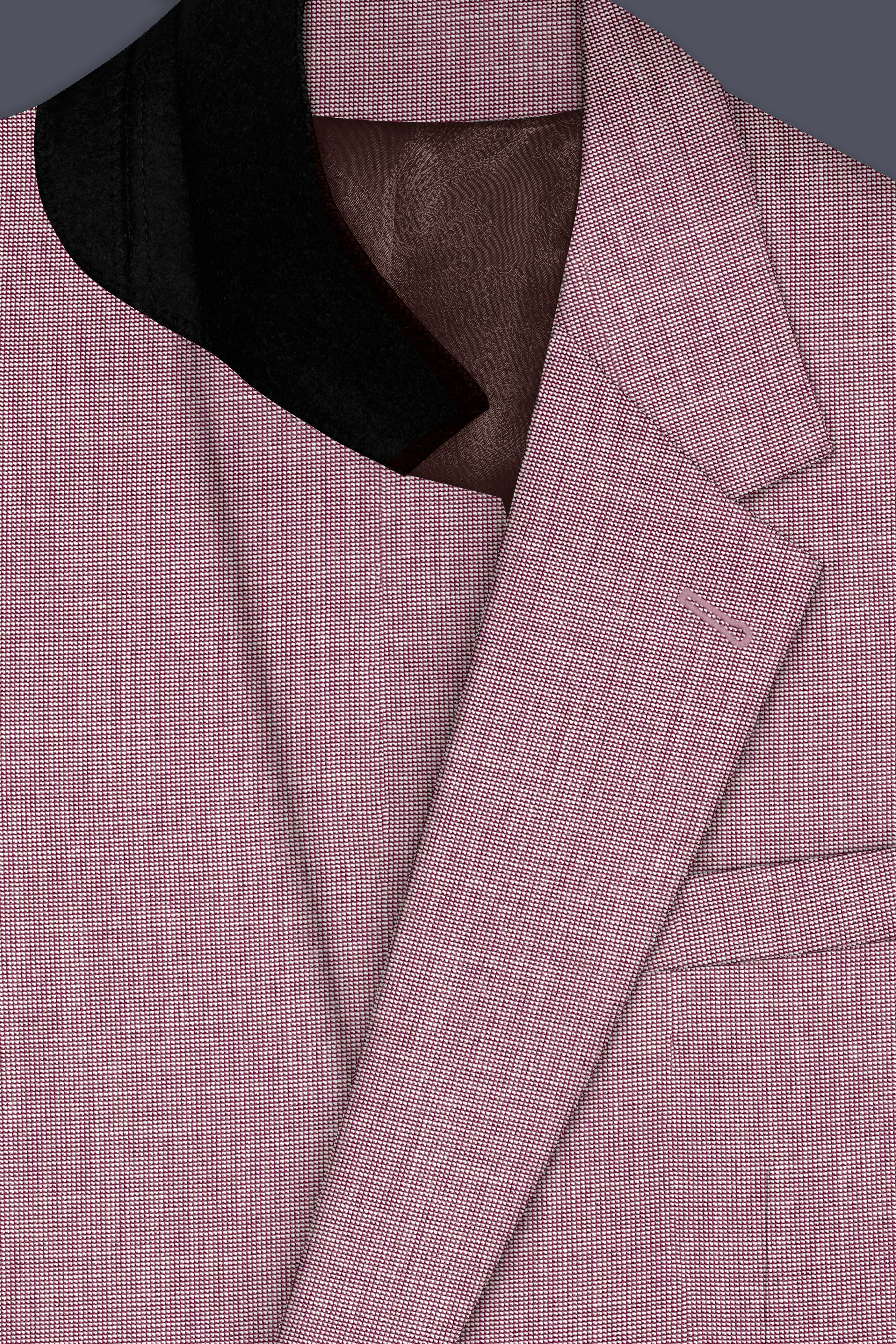 Coral Tree Red Single Breasted Suit