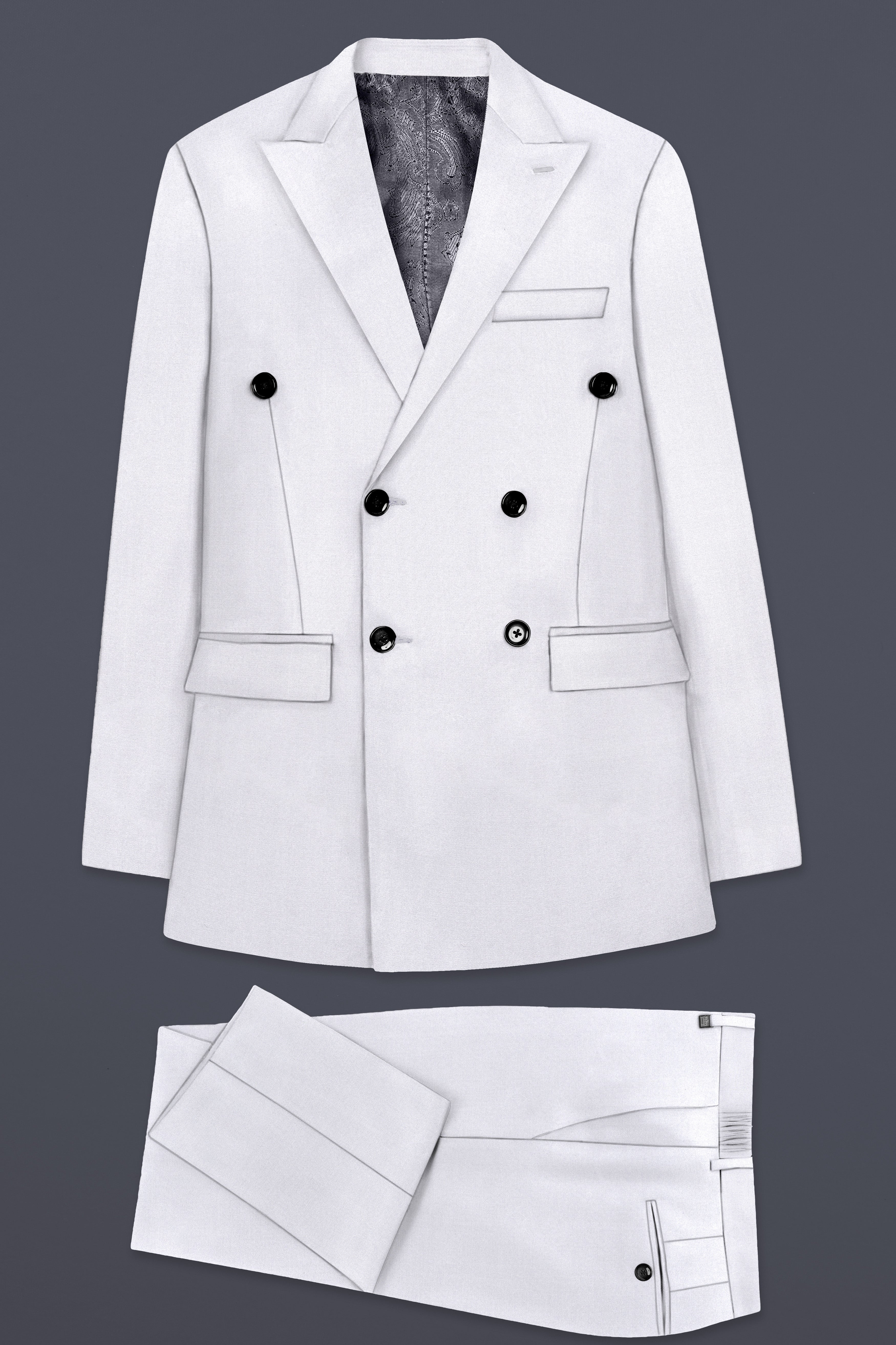 JOSE MOON DOUBLEBREAST SUITING COAT グレー DOUBLEBREAST SUITING COAT Jose moon