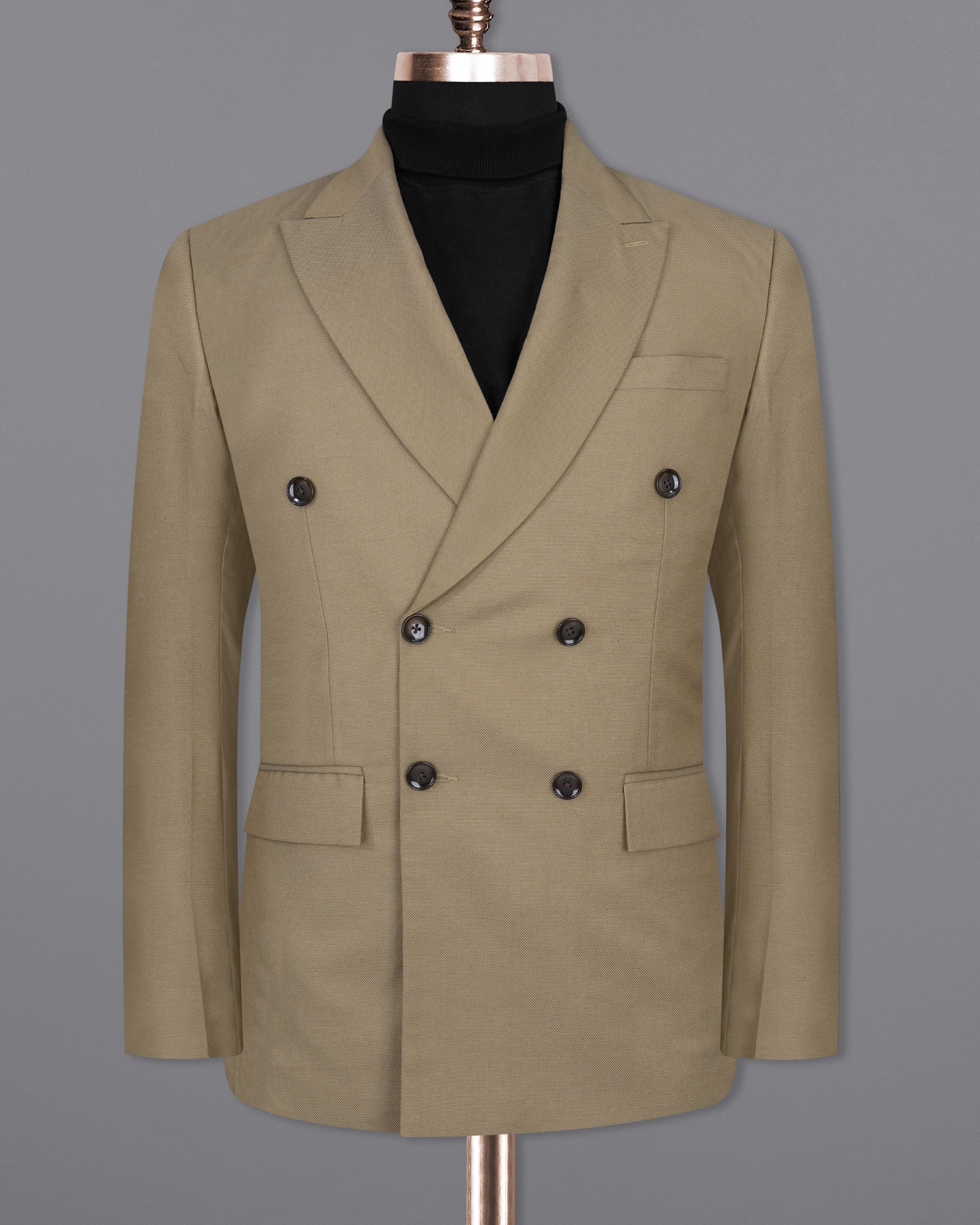 Tallow Brown Double Breasted Suit