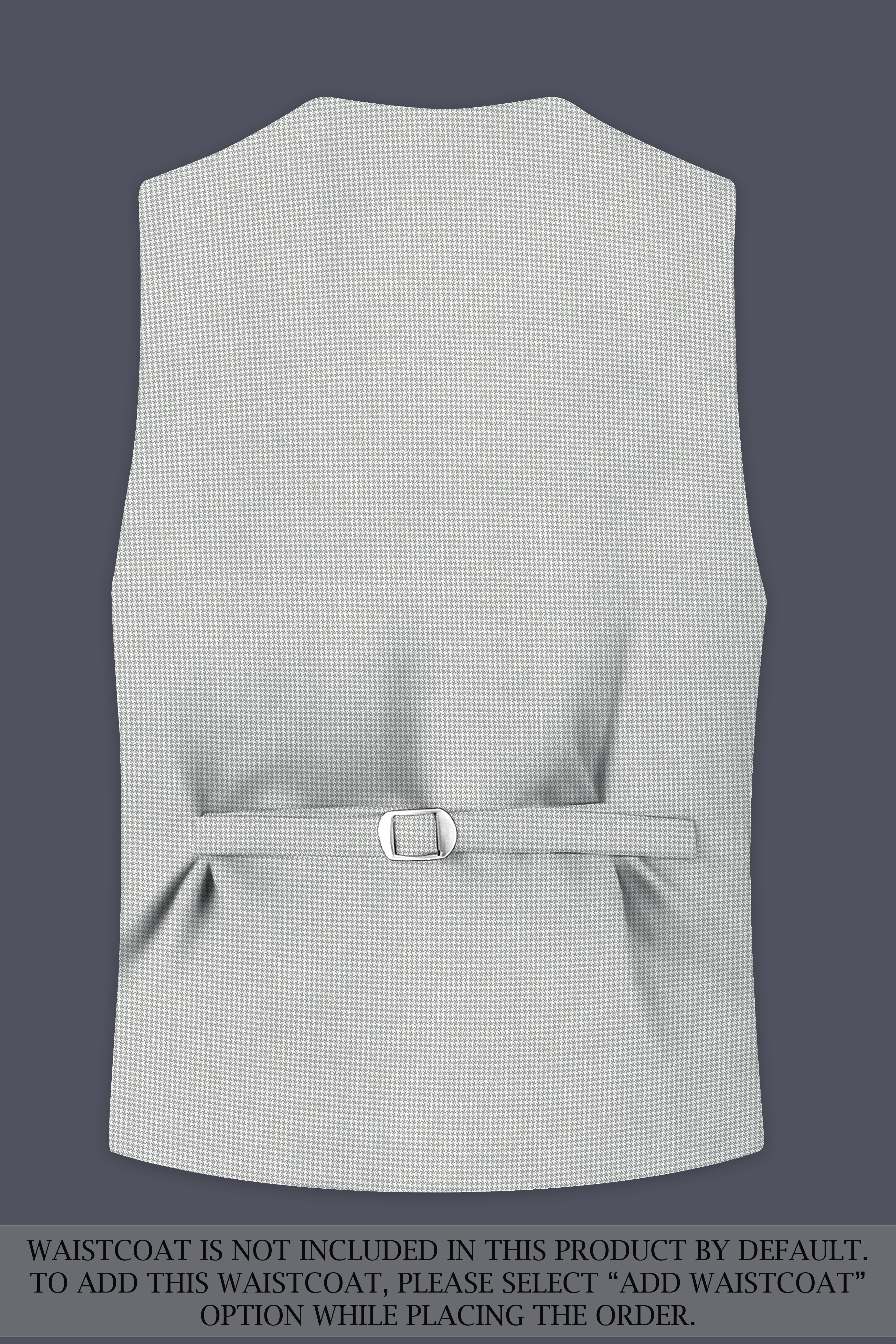 Pale Slate Gray Double Breasted Suit