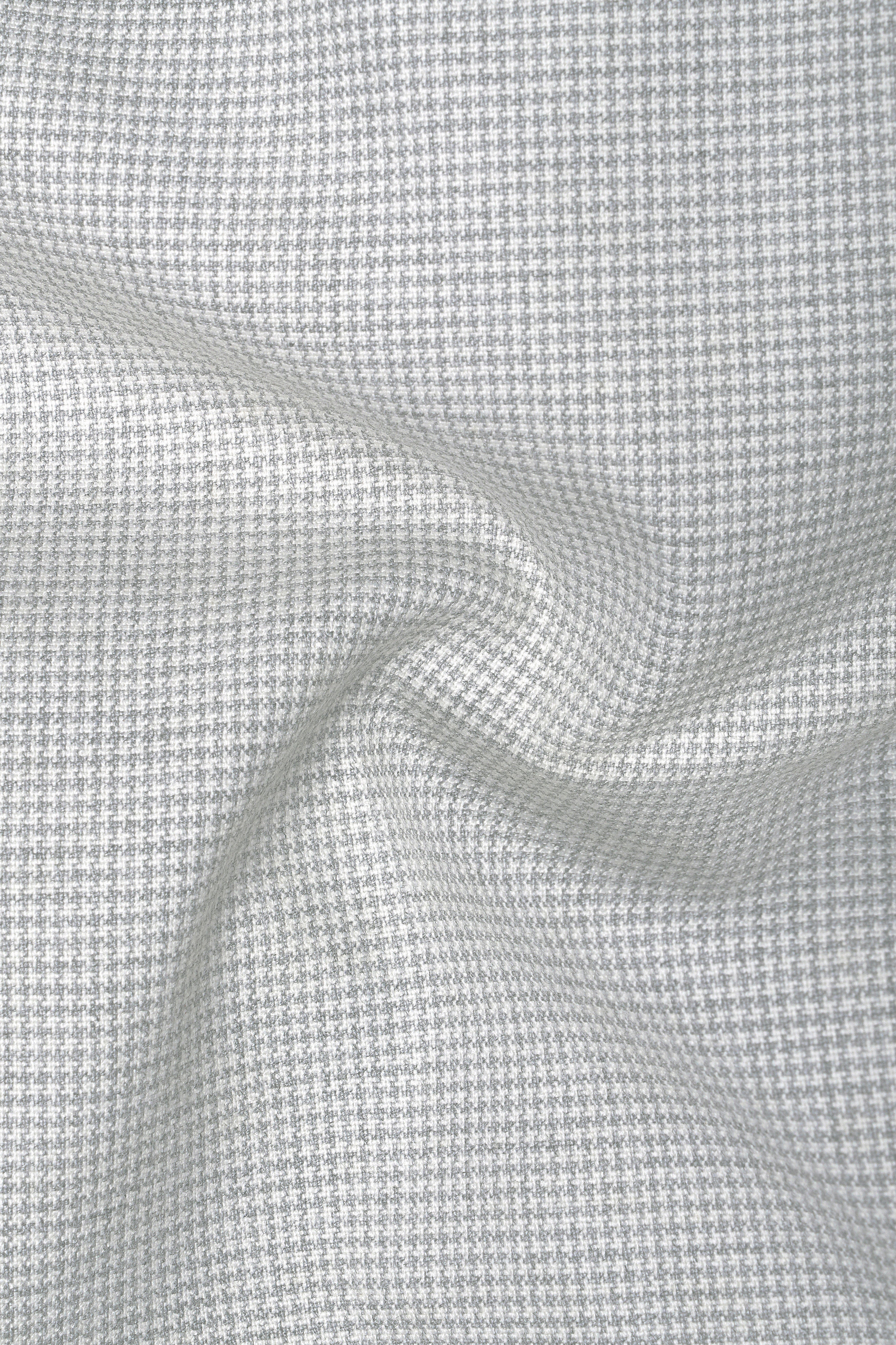 Pale Slate Gray Double Breasted Suit