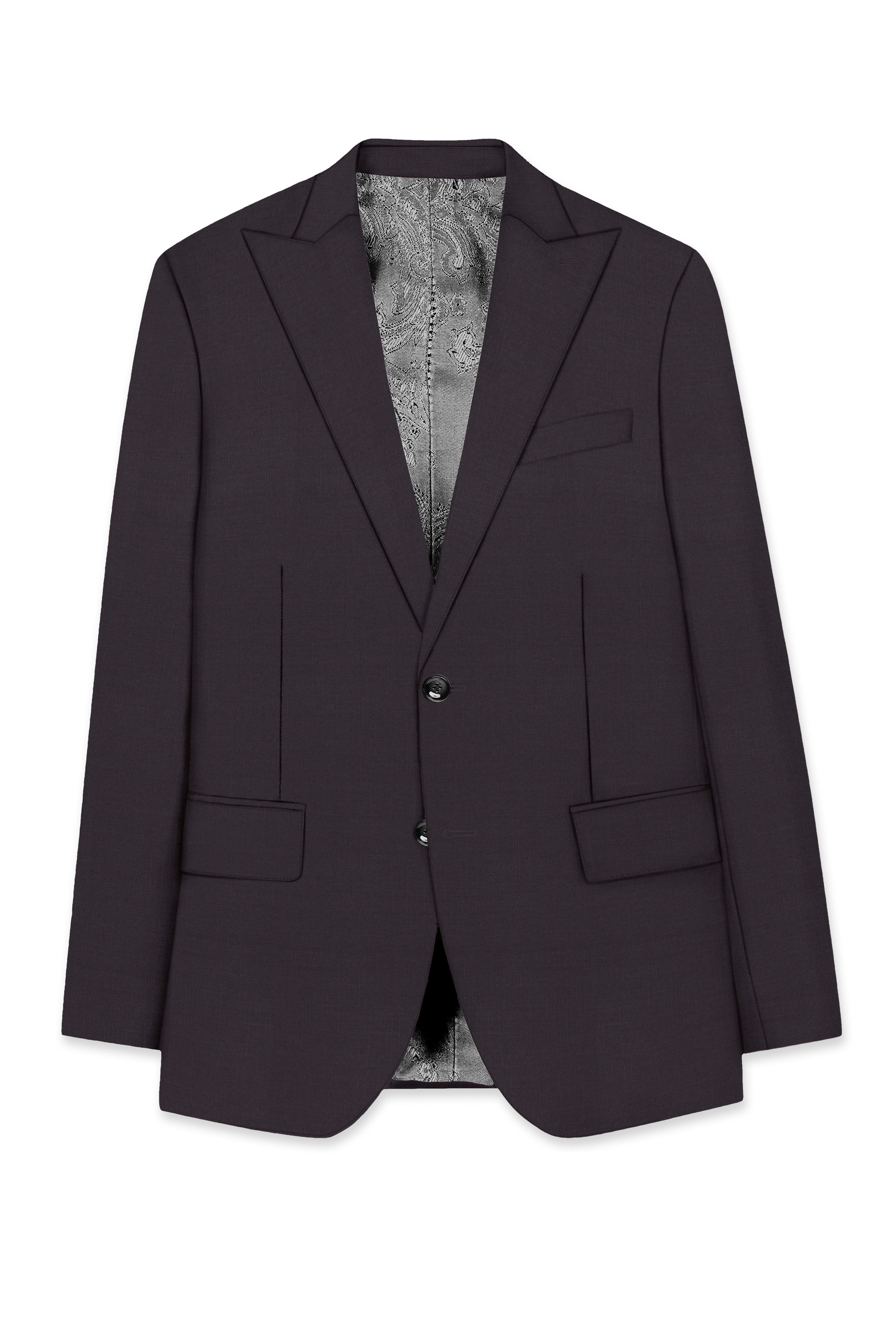Thunder Steel Gray Single Breasted Suit