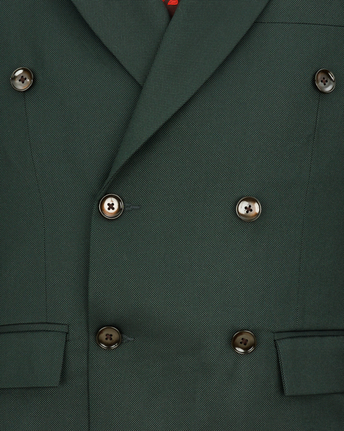 Heavy Metal Green Double Breasted Suit