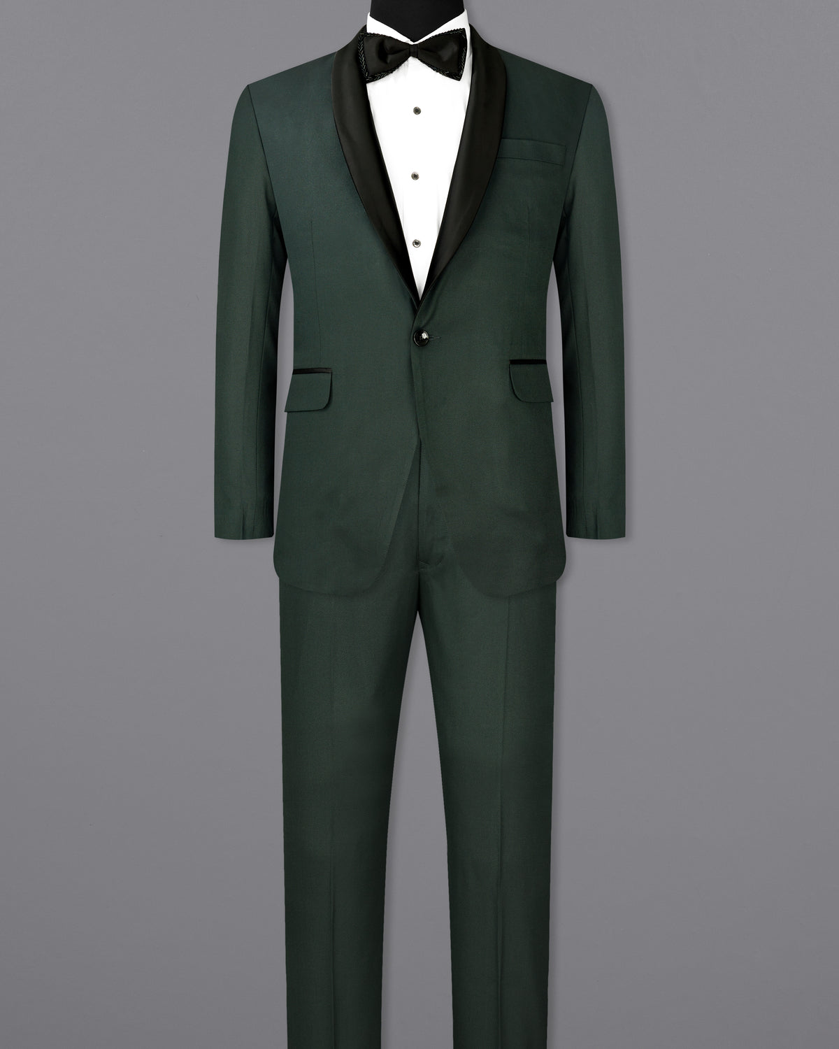 Heavy Metal Green Tuxedo Suit