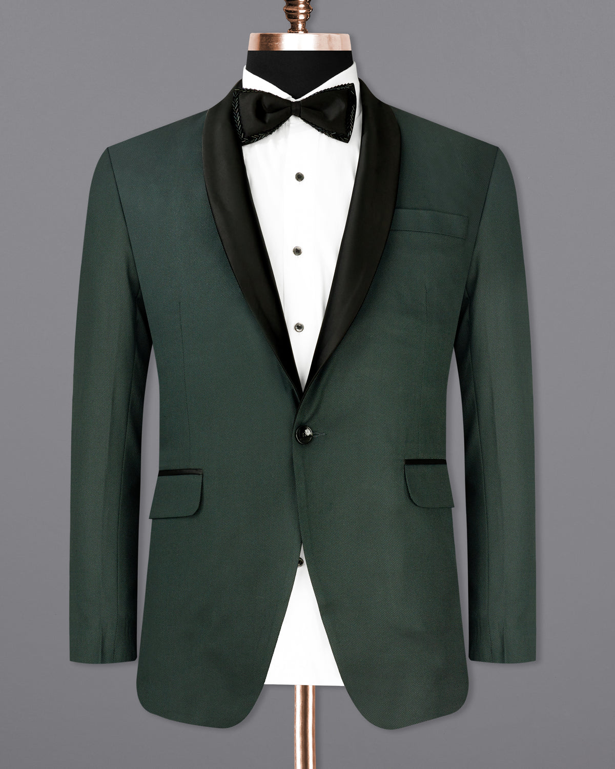Heavy Metal Green Tuxedo Suit