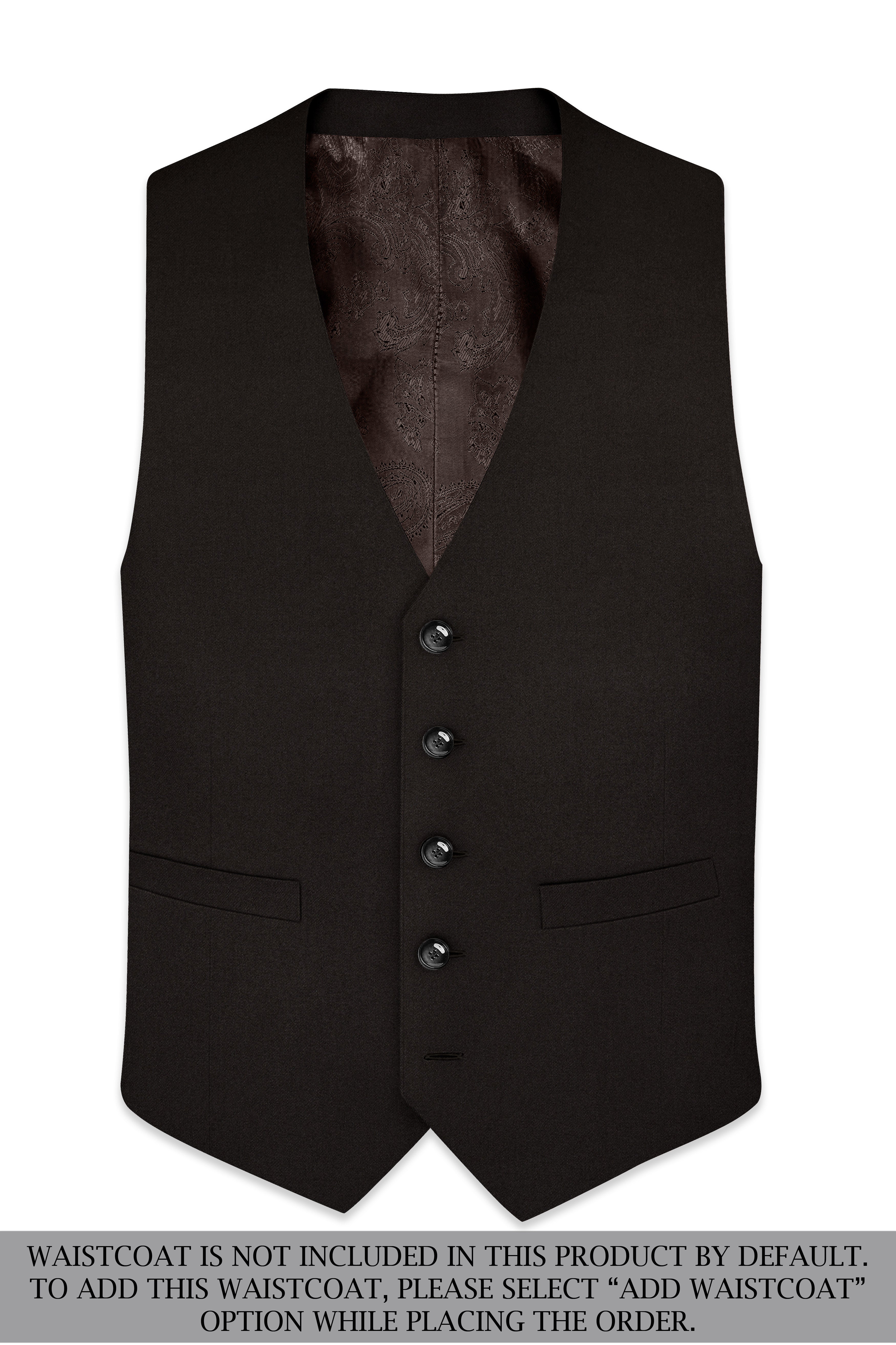 Eclipse Brown Double Breasted Suit