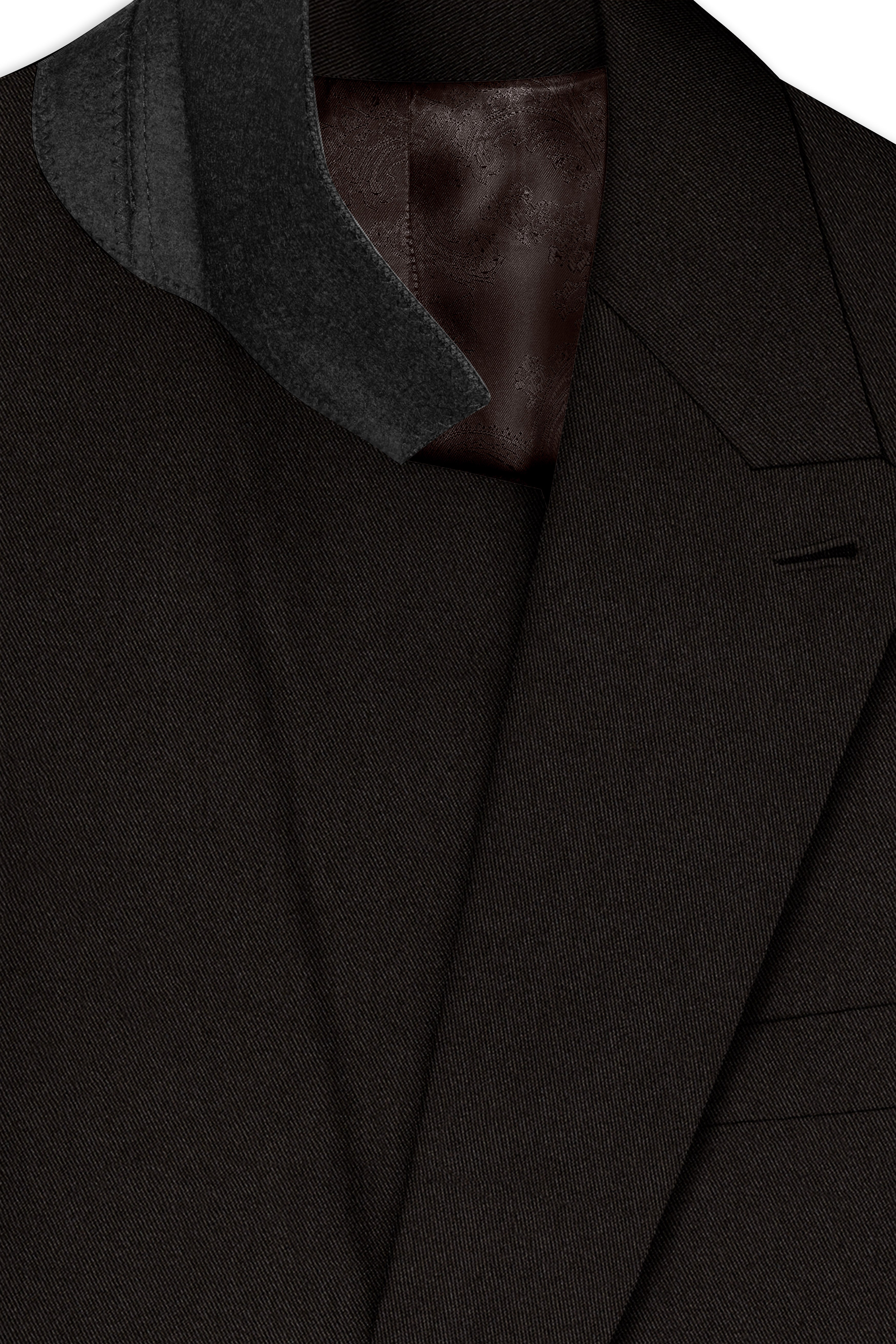 Eclipse Brown Double Breasted Suit