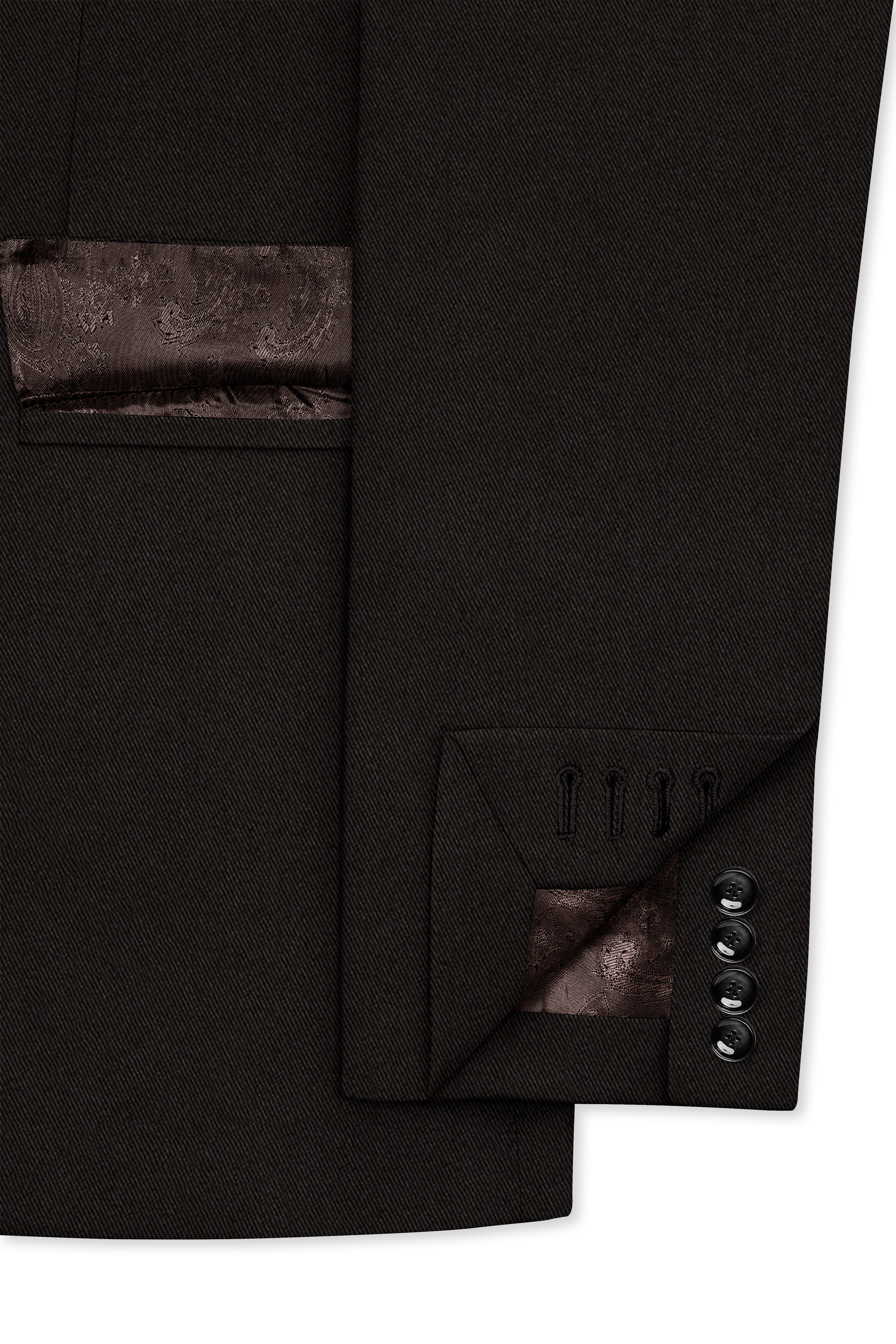 Eclipse Brown Double Breasted Suit