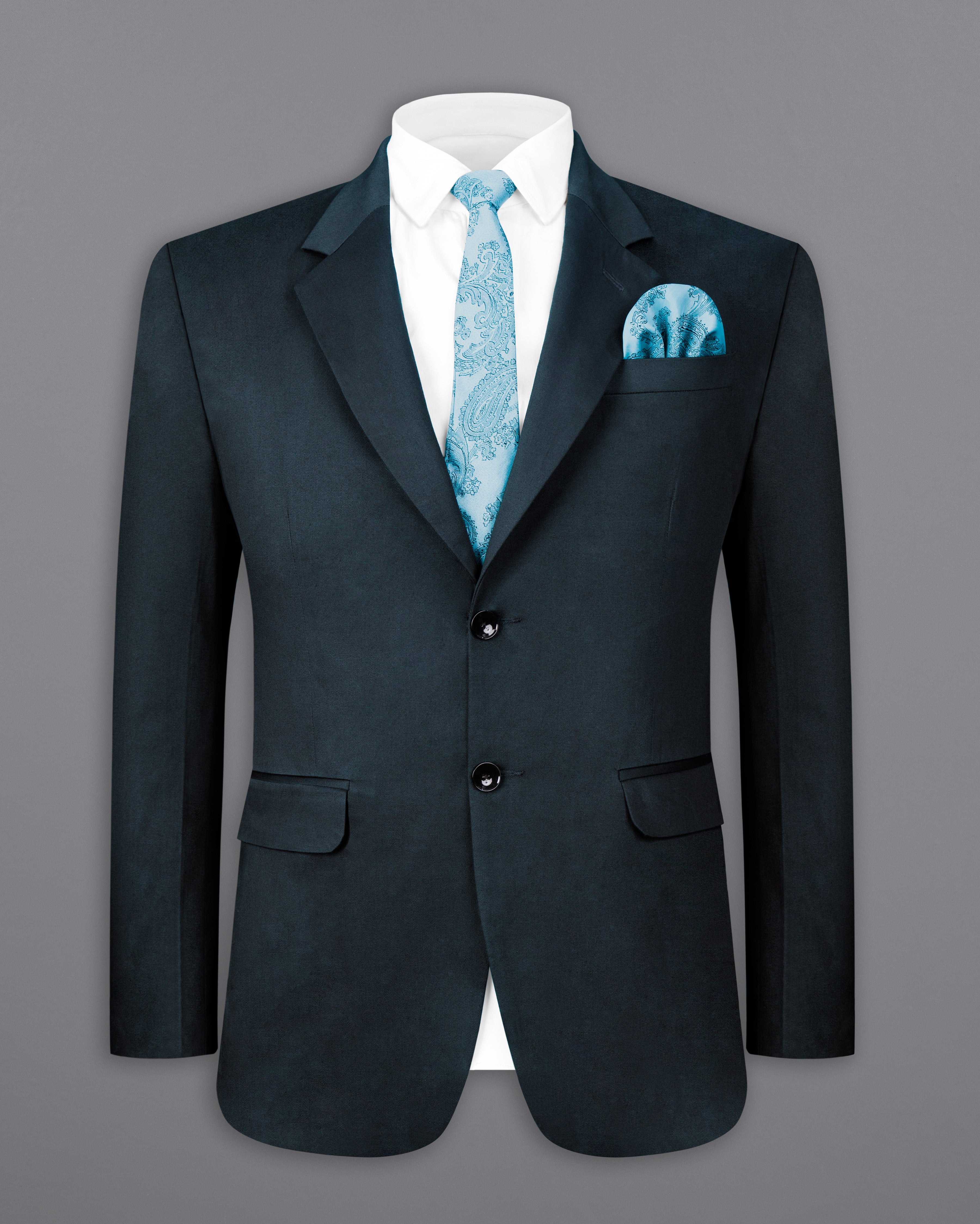 Timber Sea Blue Solid Stretchable Premium Cotton traveler Suit ST2637-SB-36,ST2637-SB-38,ST2637-SB-40,ST2637-SB-42,ST2637-SB-44,ST2637-SB-46,ST2637-SB-48,ST2637-SB-50,ST2637-SB-52,ST2637-SB-54,ST2637-SB-56,ST2637-SB-58,ST2637-SB-60