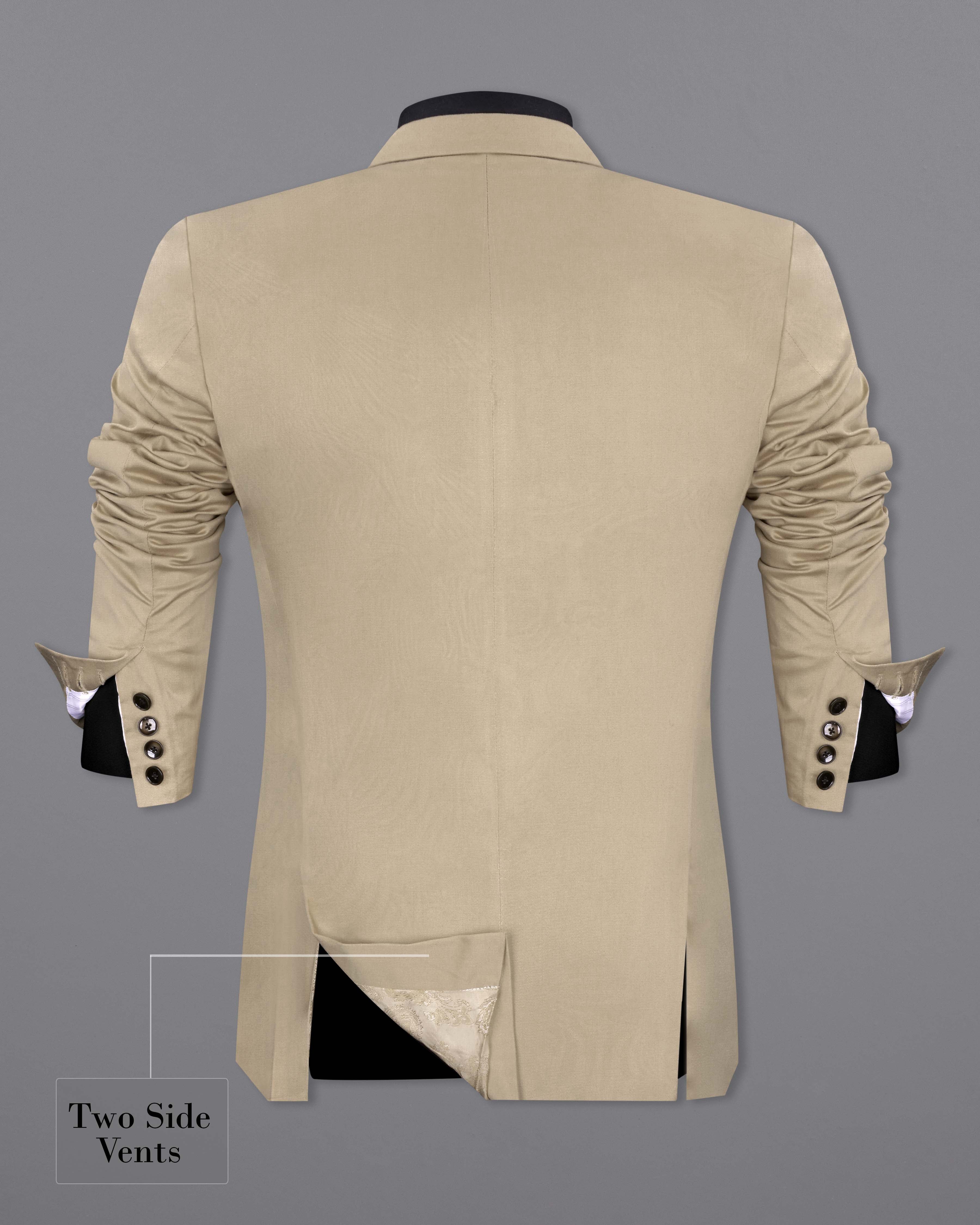 Quicksand Brown Stretchable Double Breasted Premium Cotton traveler Suit ST2653-DB-36,ST2653-DB-38,ST2653-DB-40,ST2653-DB-42,ST2653-DB-44,ST2653-DB-46,ST2653-DB-48,ST2653-DB-50,ST2653-DB-52,ST2653-DB-54,ST2653-DB-56,ST2653-DB-58,ST2653-DB-60