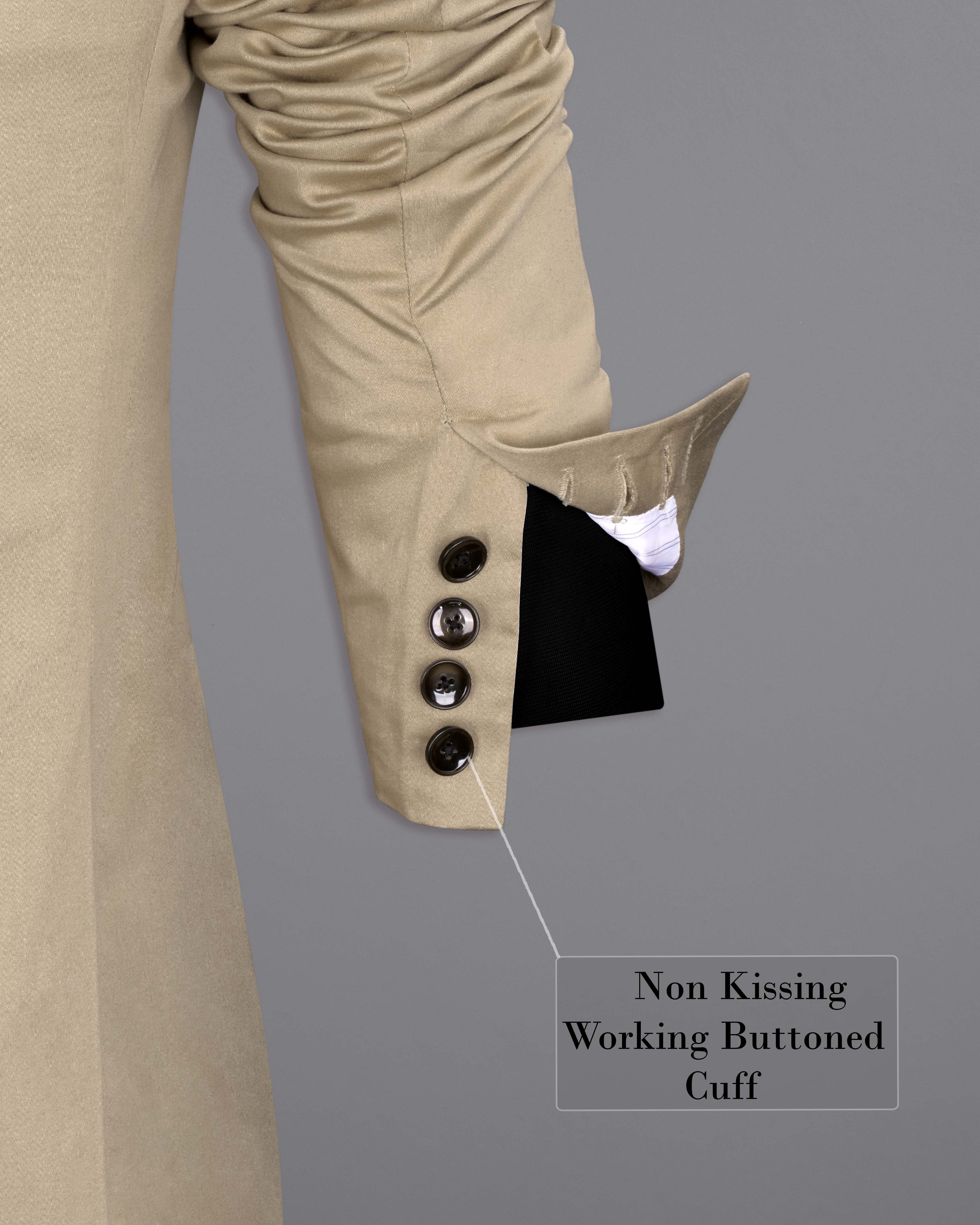 Quicksand Brown Stretchable Double Breasted Premium Cotton traveler Suit ST2653-DB-36,ST2653-DB-38,ST2653-DB-40,ST2653-DB-42,ST2653-DB-44,ST2653-DB-46,ST2653-DB-48,ST2653-DB-50,ST2653-DB-52,ST2653-DB-54,ST2653-DB-56,ST2653-DB-58,ST2653-DB-60