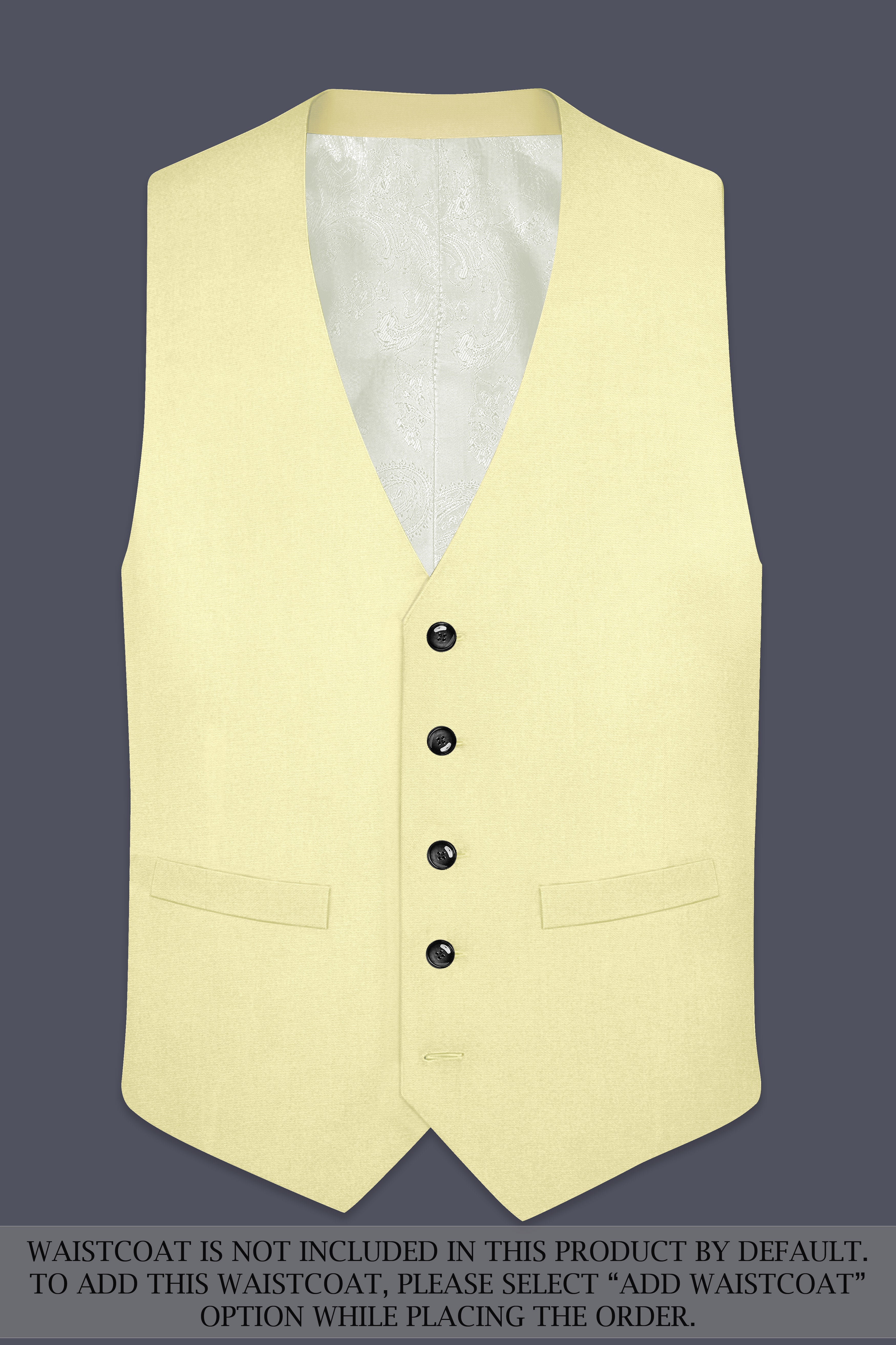 Maize Cream Stretchable Premium Cotton traveler Suit