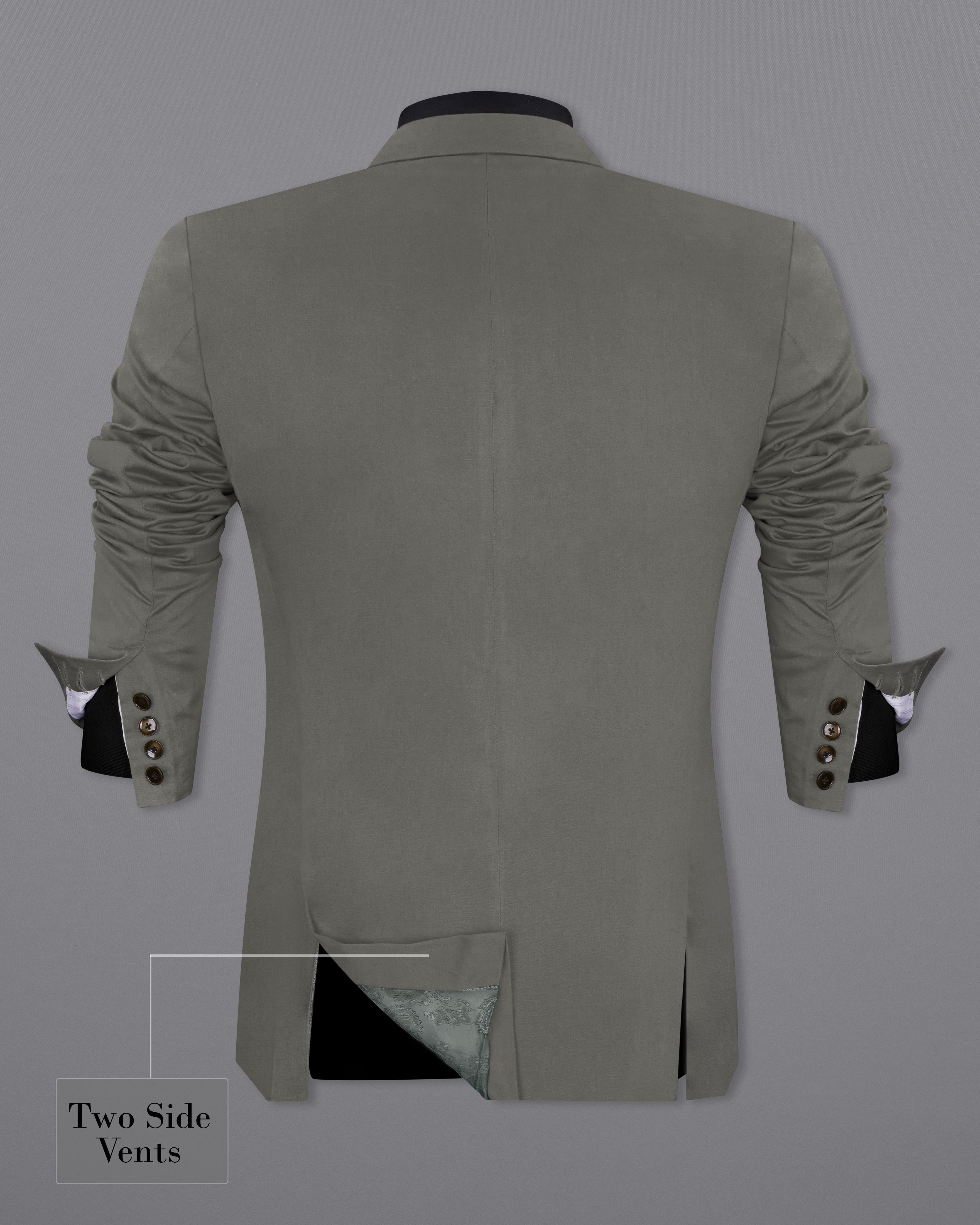 Ironside Gray Stretchable Double Breasted Premium Cotton traveler Suit ST2683-DB-36,ST2683-DB-38,ST2683-DB-40,ST2683-DB-42,ST2683-DB-44,ST2683-DB-46,ST2683-DB-48,ST2683-DB-50,ST2683-DB-52,ST2683-DB-54,ST2683-DB-56,ST2683-DB-58,ST2683-DB-60