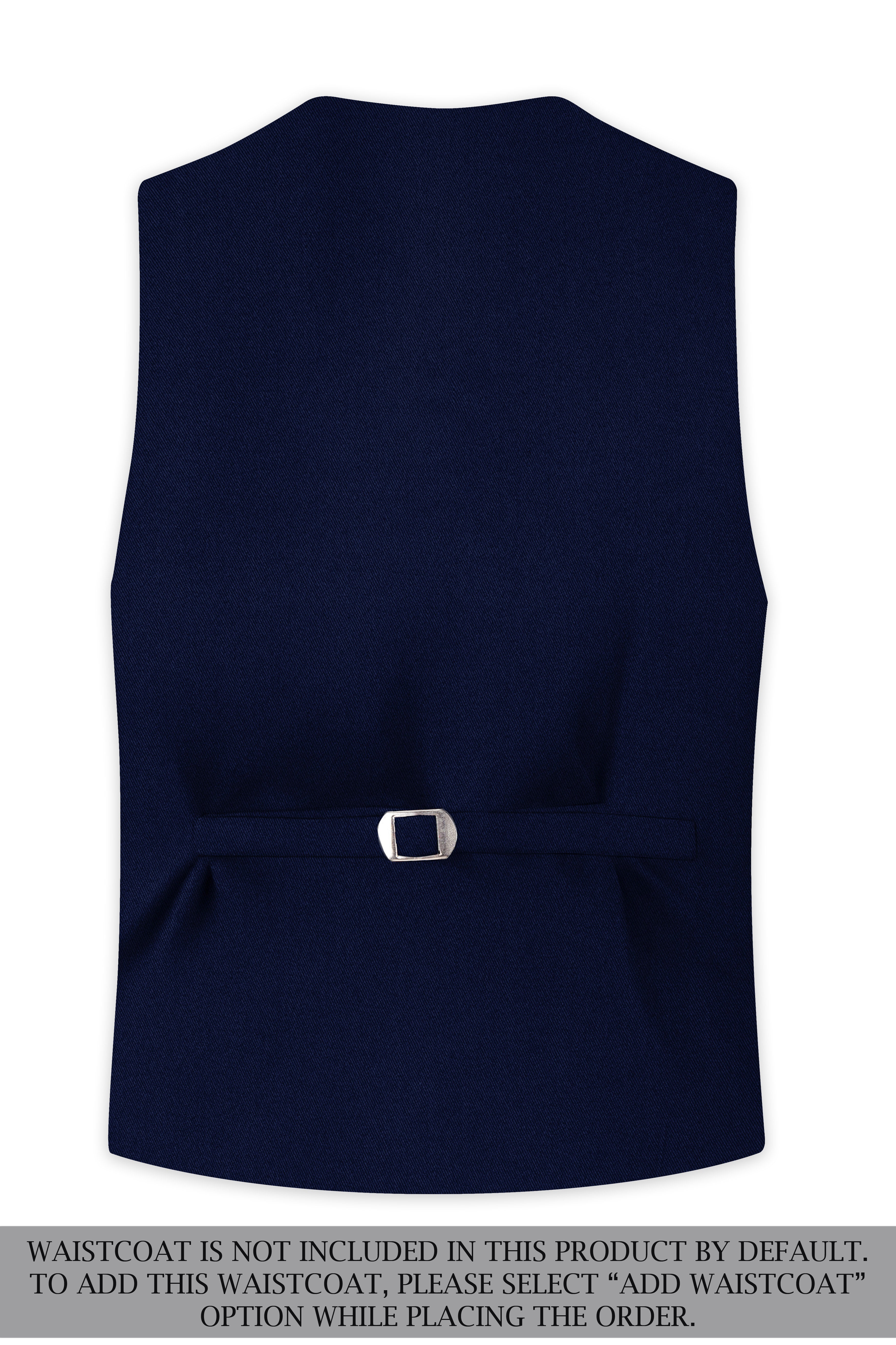 Mirage Blue Wool Rich Double Breasted Suit