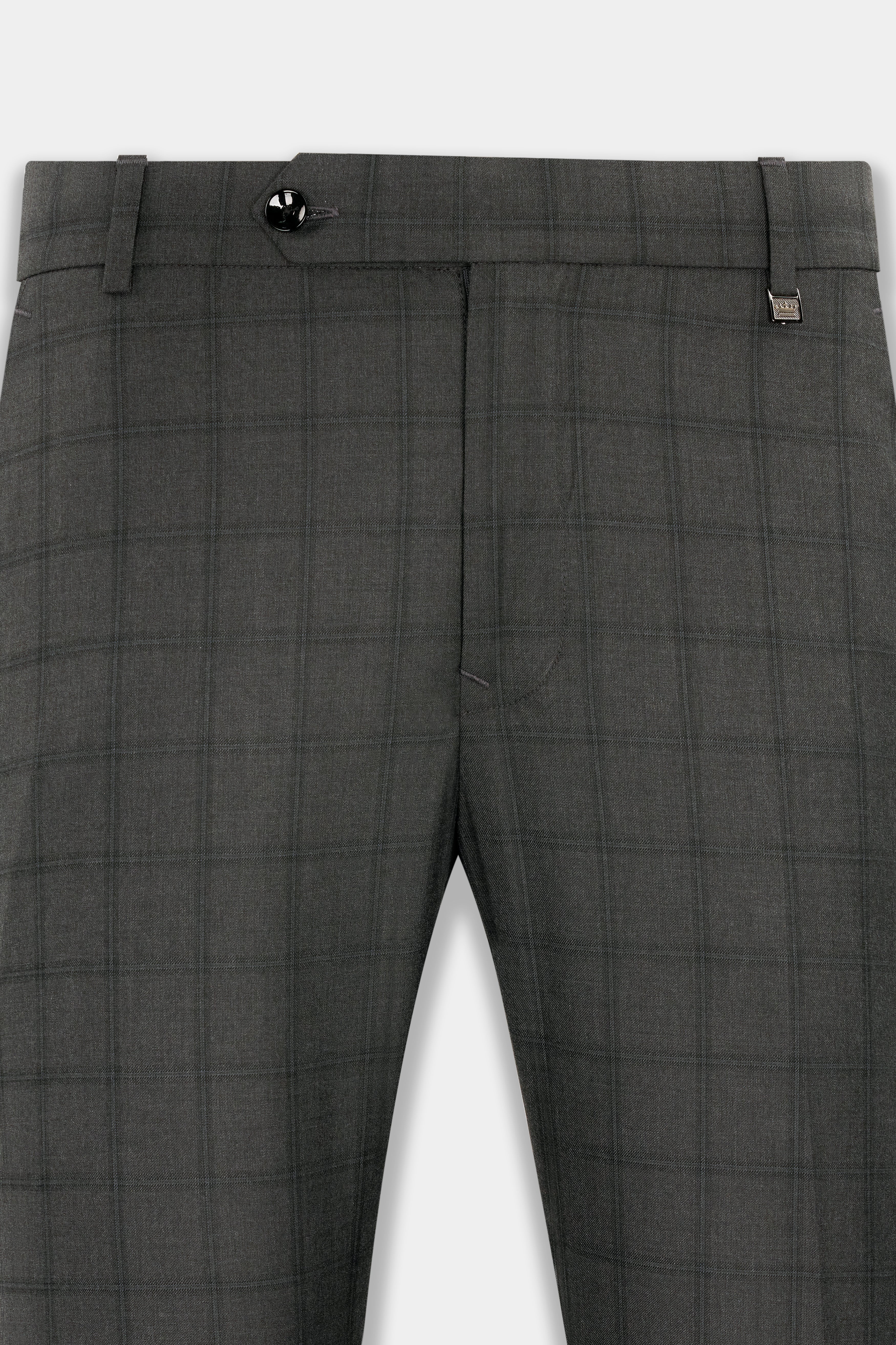 Chicago Gray Checkered Wool Rich Single Breasted Suit ST2741-SB-36,ST2741-SB-38,ST2741-SB-40,ST2741-SB-42,ST2741-SB-44,ST2741-SB-46,ST2741-SB-48,ST2741-SB-50,ST2741-SB-52,ST2741-SB-54,ST2741-SB-56,ST2741-SB-58,ST2741-SB-60