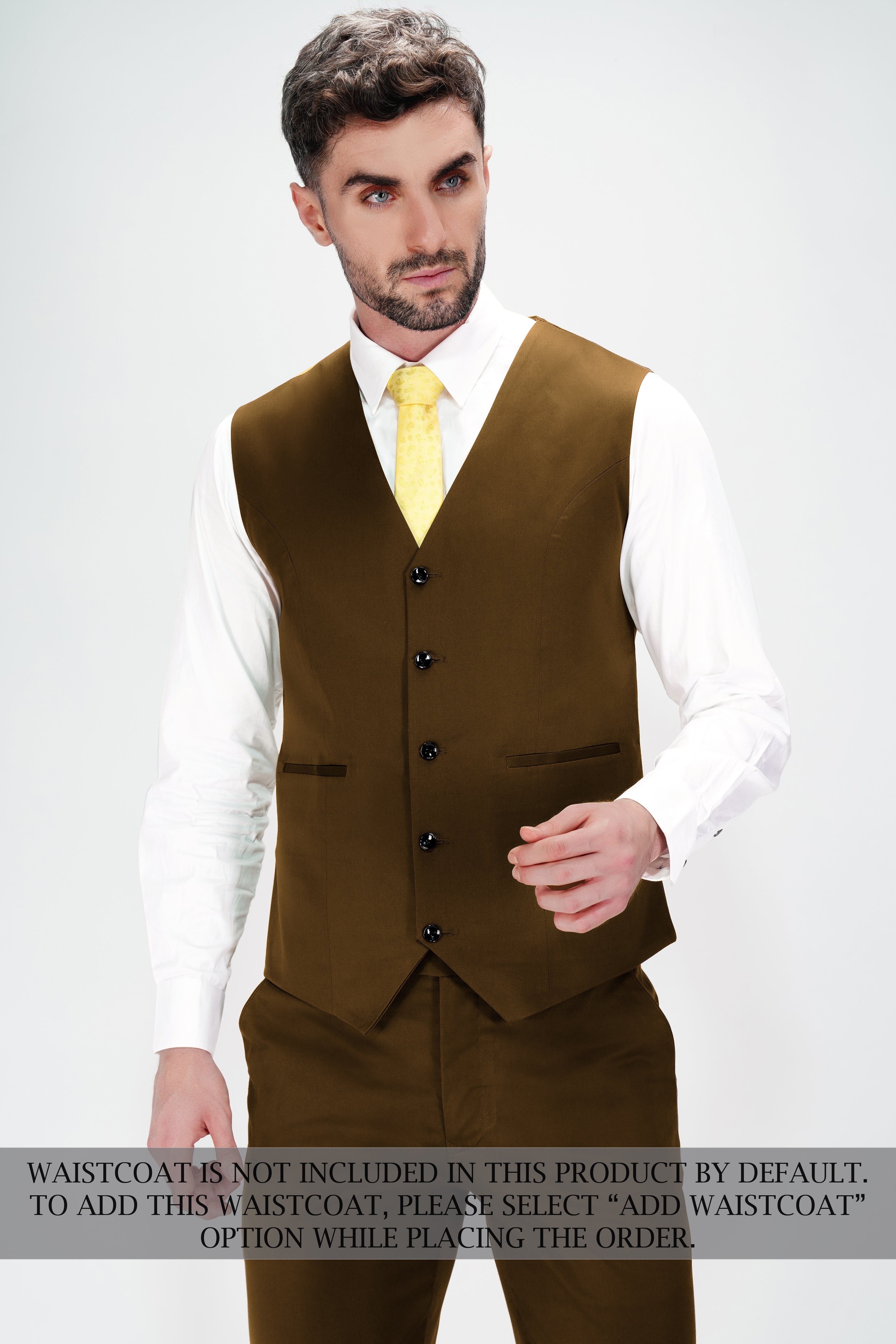 Metallic Bronze Brown Premium Cotton Stretchable Traveler Suit ST2779-SB-36,ST2779-SB-38,ST2779-SB-40,ST2779-SB-42,ST2779-SB-44,ST2779-SB-46,ST2779-SB-48,ST2779-SB-50,ST2779-SB-52,ST2779-SB-54,ST2779-SB-56,ST2779-SB-58,ST2779-SB-60