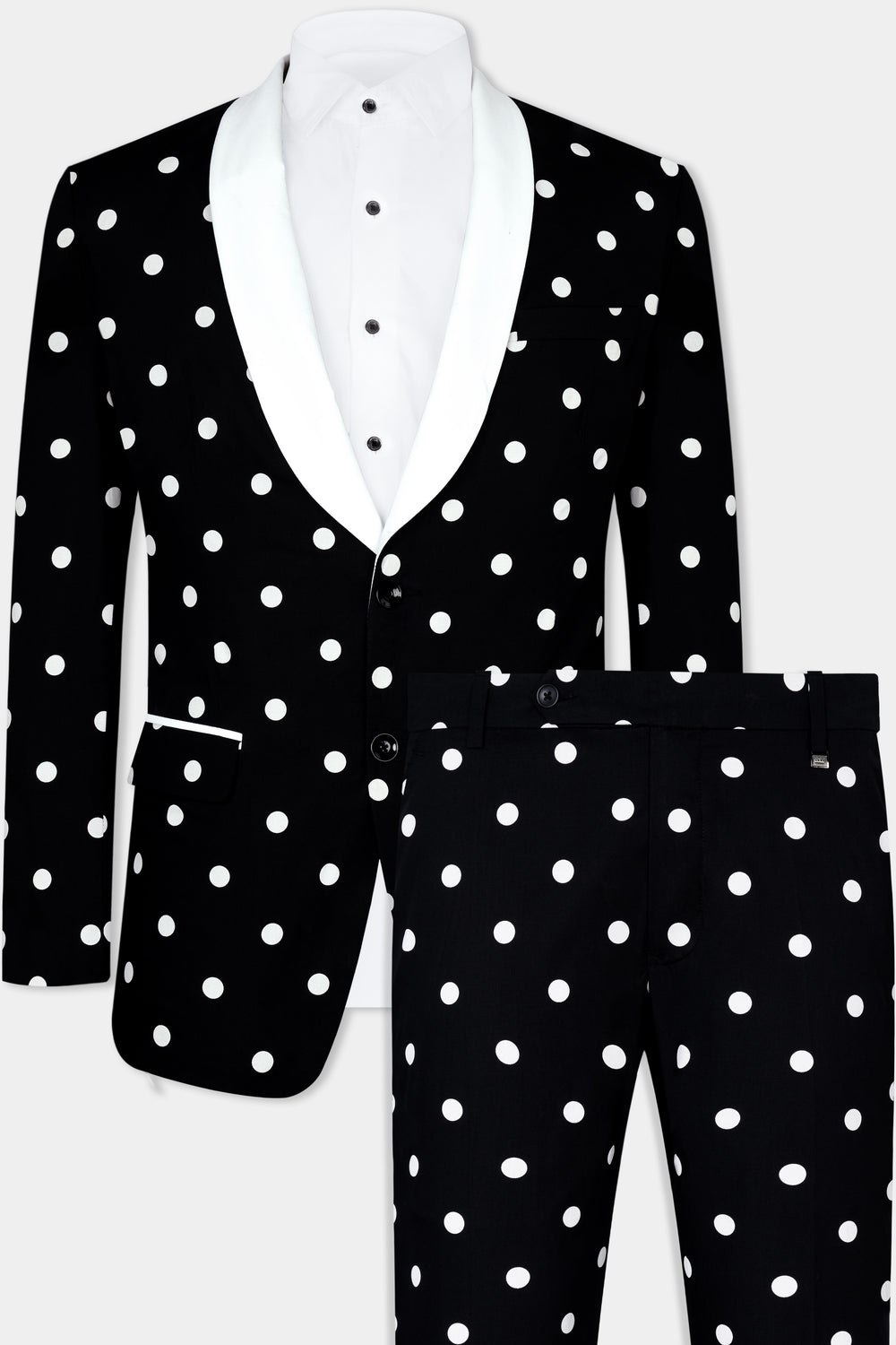 Double breasted suit for new party