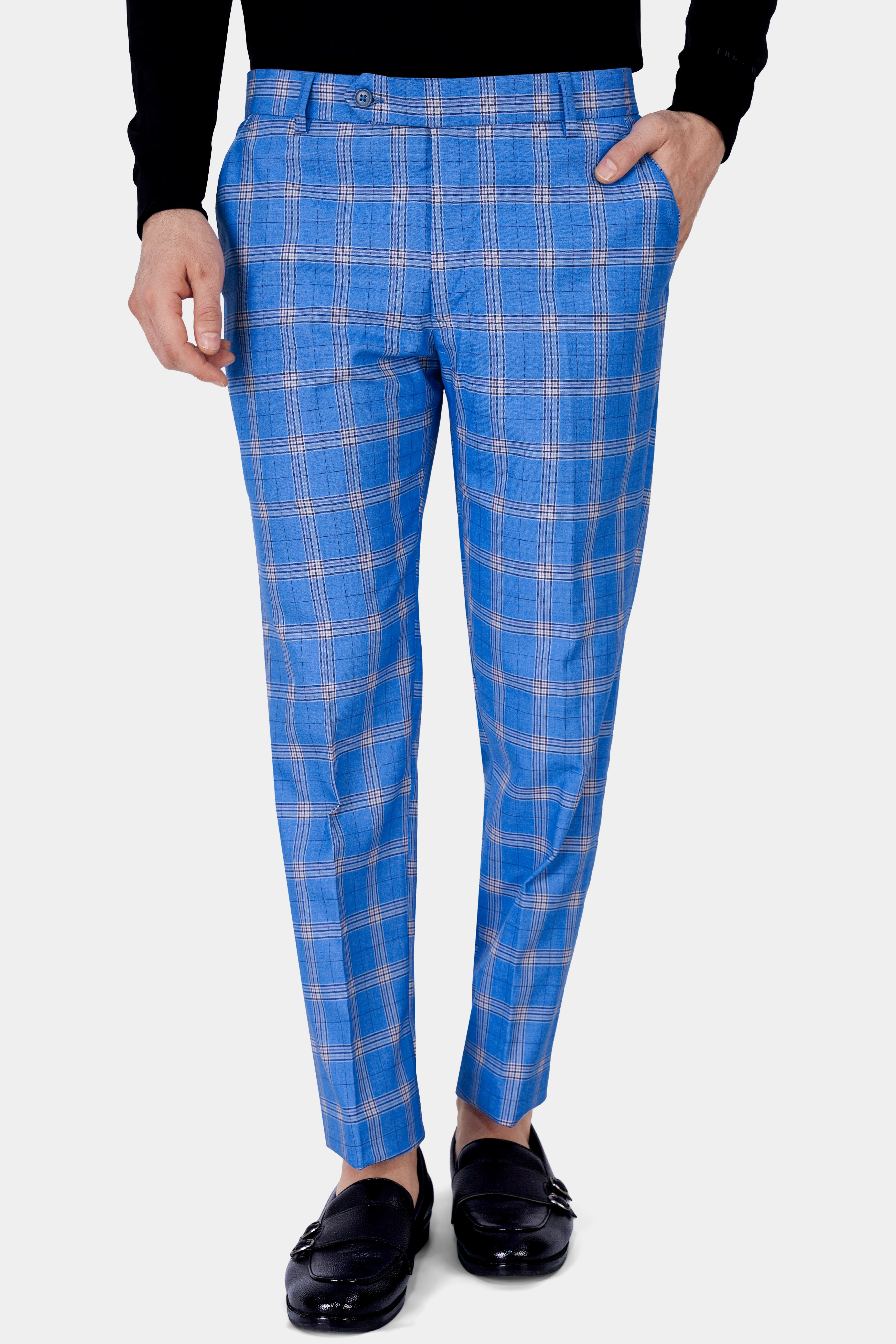 Celestial Blue and Martinique Purple Plaid Wool Rich Designer Suit ST2855-SB-D396-36,ST2855-SB-D396-38,ST2855-SB-D396-40,ST2855-SB-D396-42,ST2855-SB-D396-44,ST2855-SB-D396-46,ST2855-SB-D396-48,ST2855-SB-D396-50,ST2855-SB-D396-52,ST2855-SB-D396-54,ST2855-SB-D396-56,ST2855-SB-D396-58,ST2855-SB-D396-60