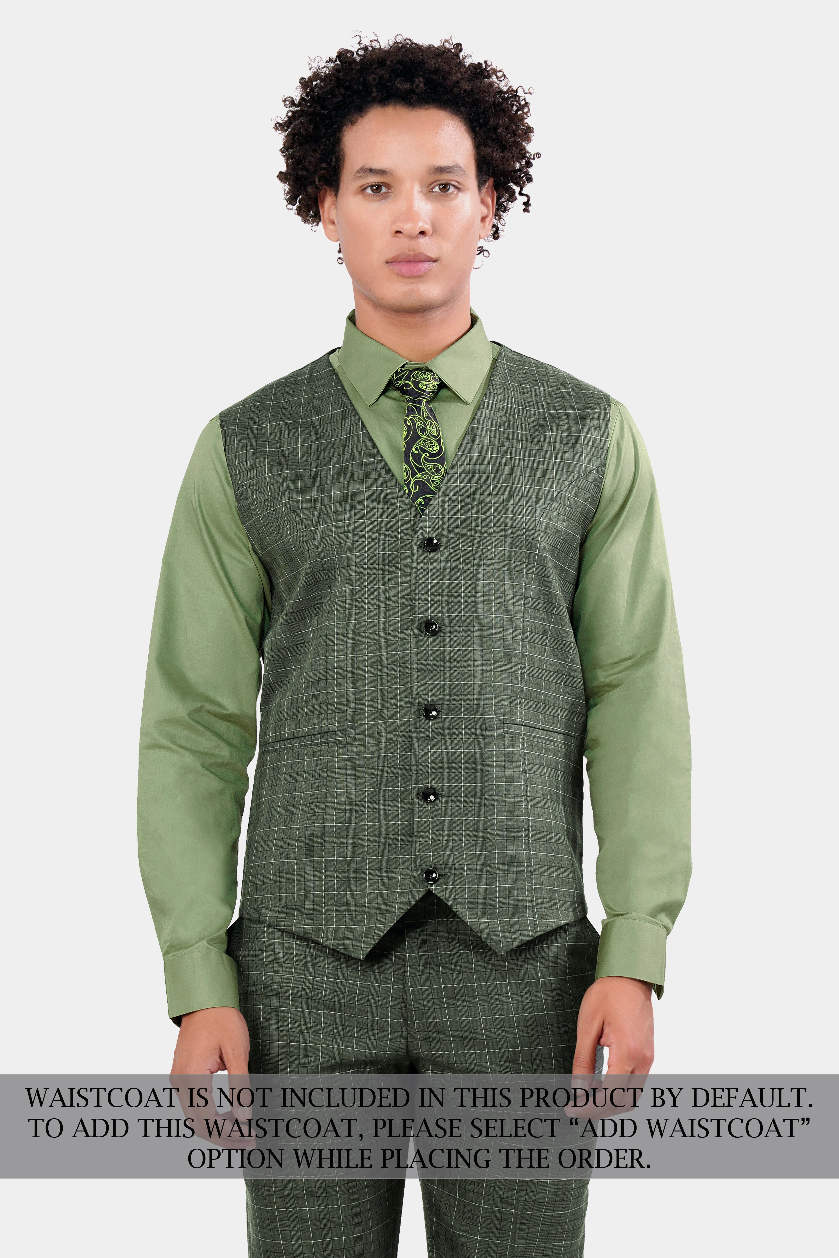 Artichoke Green Checkered Wool Rich Double Breasted Suit ST2913-DB-36,ST2913-DB-38,ST2913-DB-40,ST2913-DB-42,ST2913-DB-44,ST2913-DB-46,ST2913-DB-48,ST2913-DB-50,ST2913-DB-52,ST2913-DB-54,ST2913-DB-56,ST2913-DB-58,ST2913-DB-60