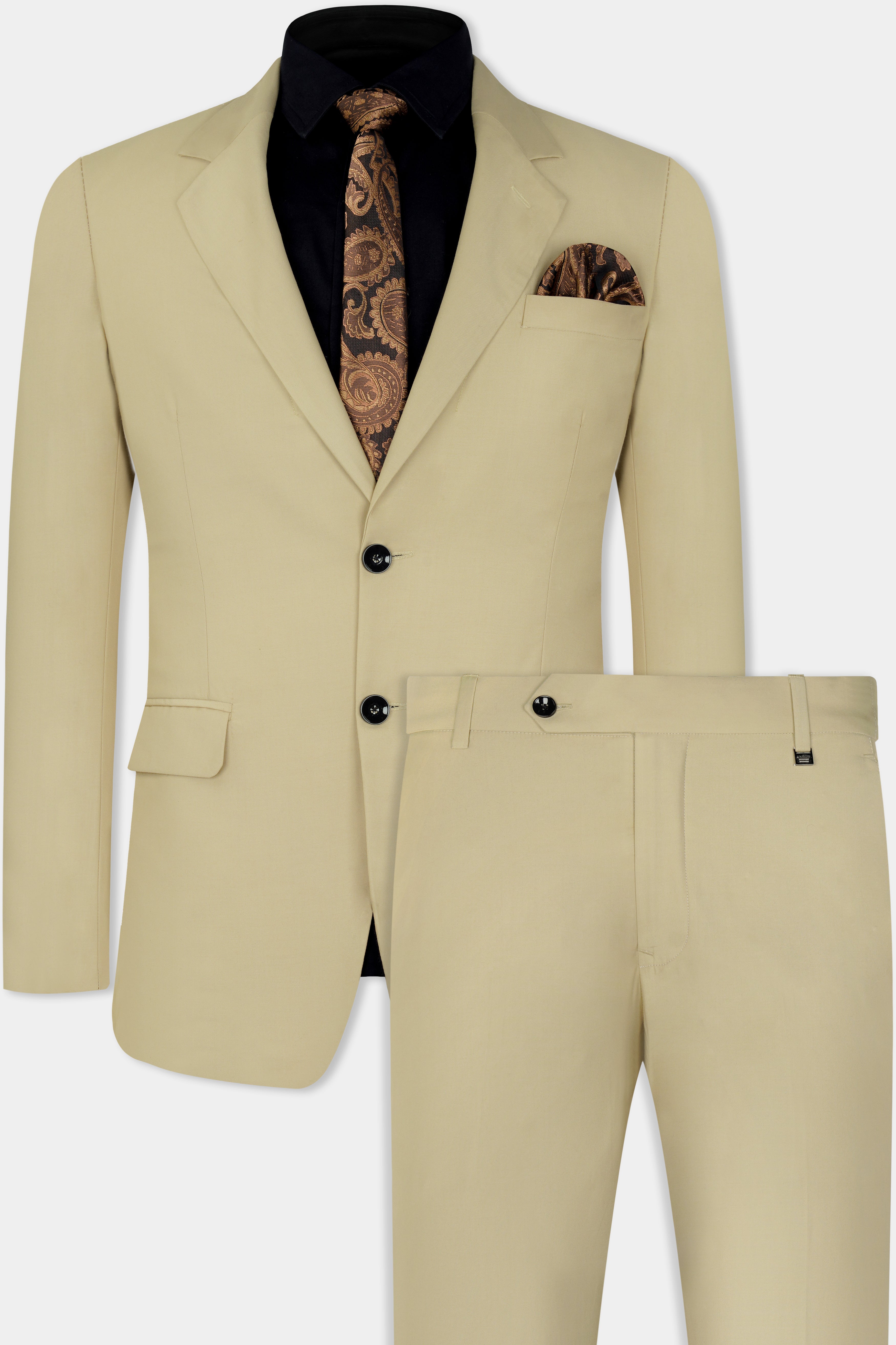 Yuma Cream Wool Rich Single Breasted Suit ST2925-SB-36,ST2925-SB-38,ST2925-SB-40,ST2925-SB-42,ST2925-SB-44,ST2925-SB-46,ST2925-SB-48,ST2925-SB-50,ST2925-SB-52,ST2925-SB-54,ST2925-SB-56,ST2925-SB-58,ST2925-SB-60