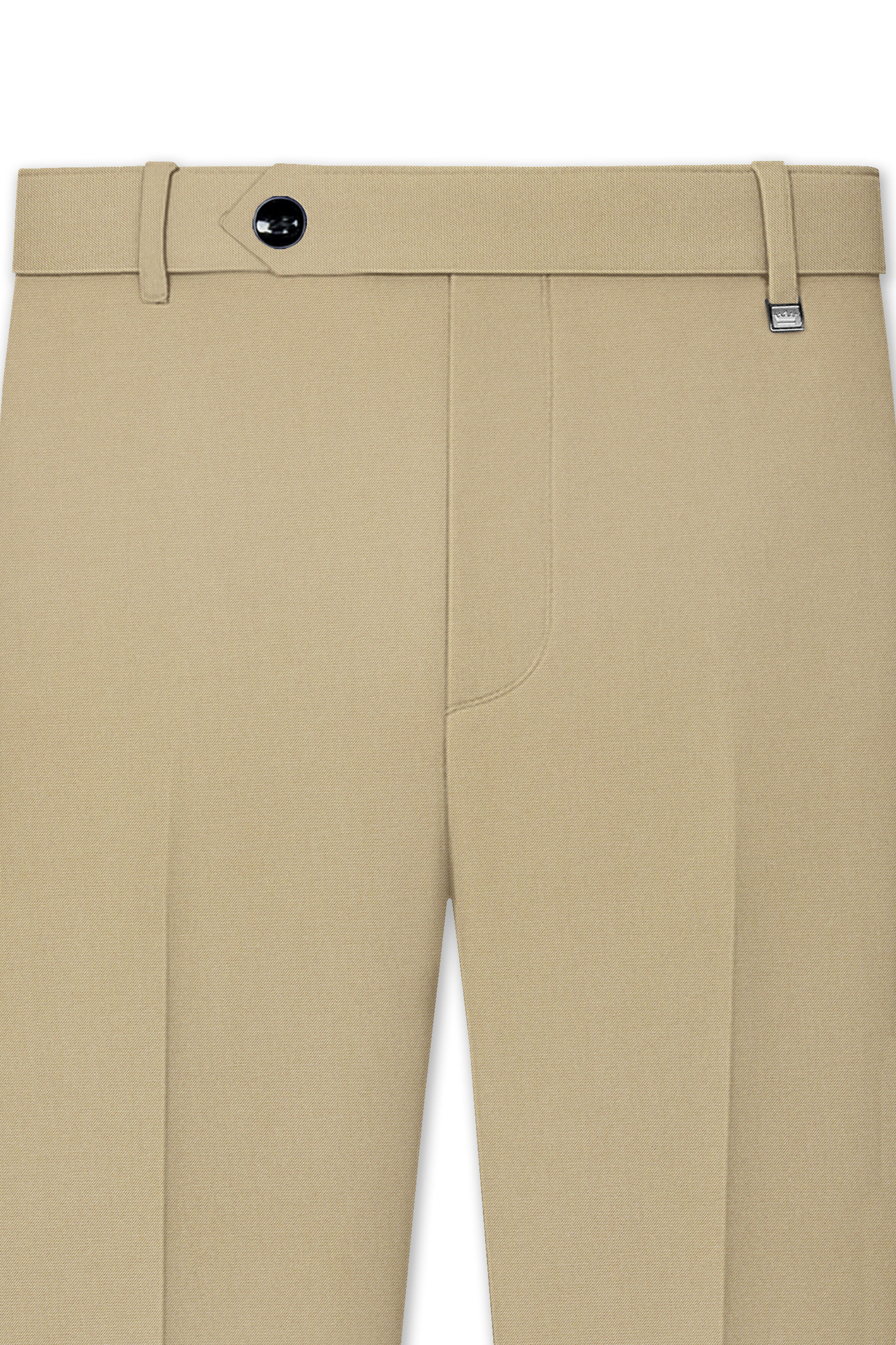 Yuma Cream Wool Rich Single Breasted Suit