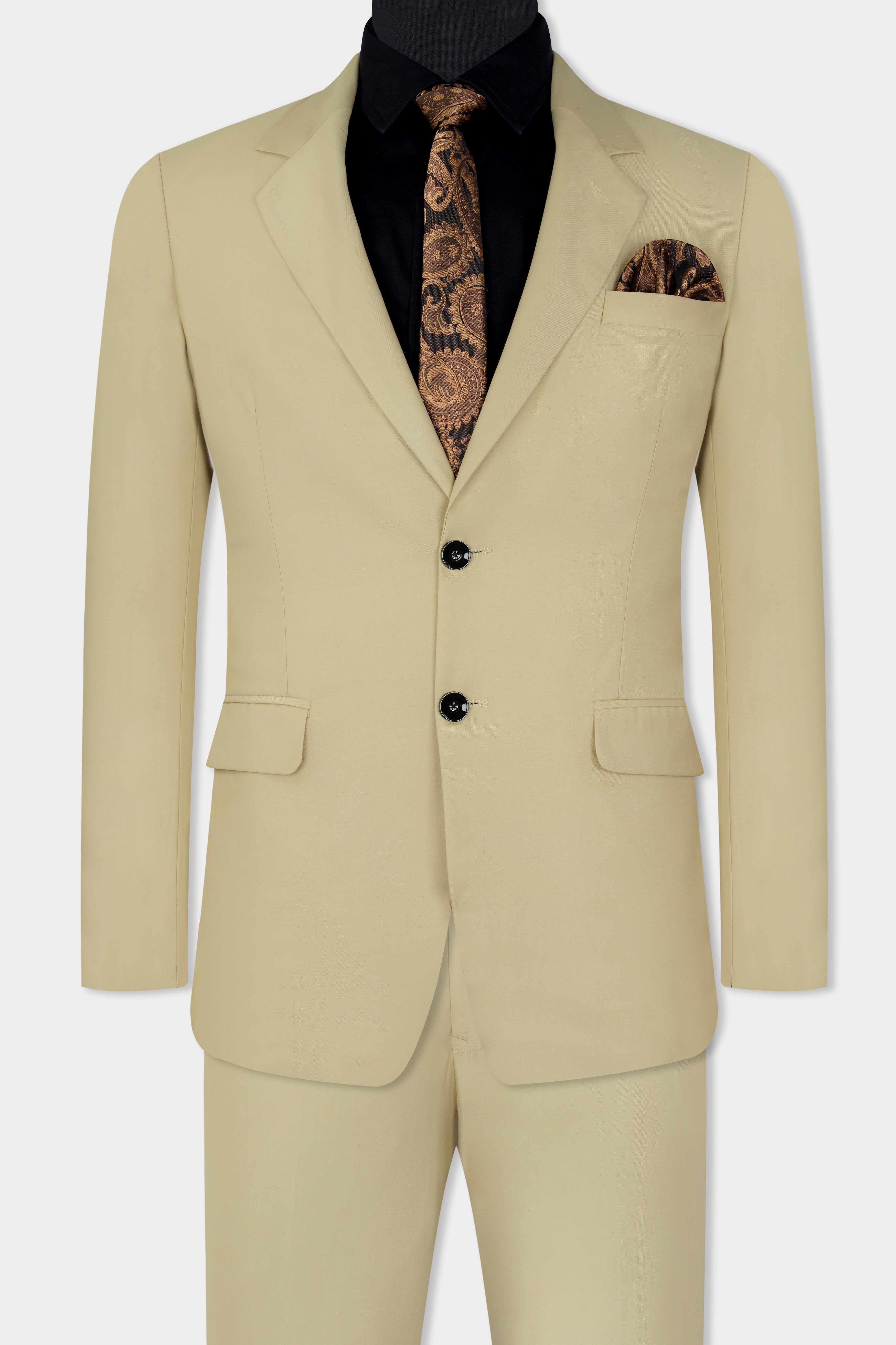 New England Wool Rich Suit, Wool Blend Suit