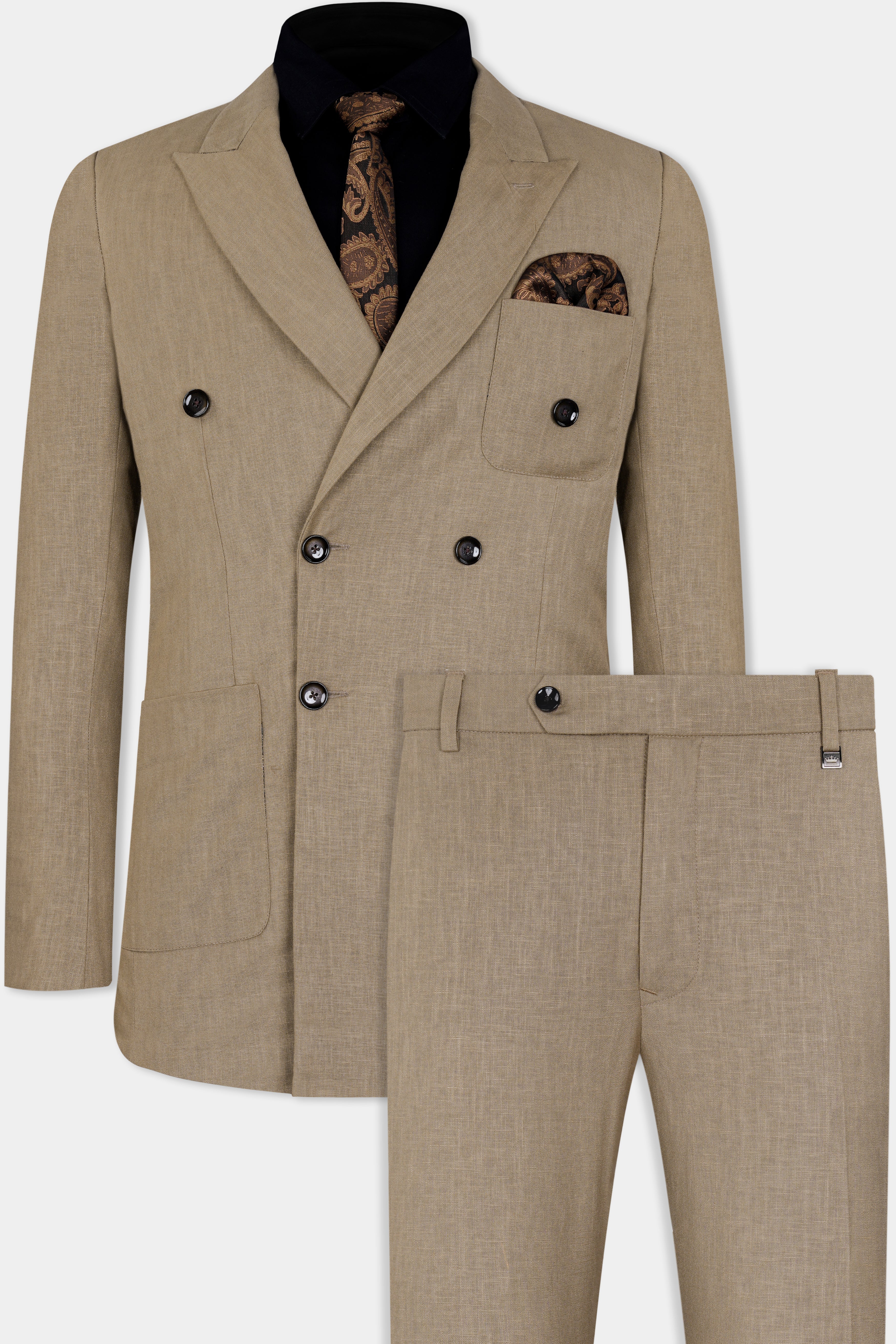Sandrift Brown Luxurious Linen Double Breasted Sports Suit ST2926-DB-PP-36,ST2926-DB-PP-38,ST2926-DB-PP-40,ST2926-DB-PP-42,ST2926-DB-PP-44,ST2926-DB-PP-46,ST2926-DB-PP-48,ST2926-DB-PP-50,ST2926-DB-PP-52,ST2926-DB-PP-54,ST2926-DB-PP-56,ST2926-DB-PP-58,ST2926-DB-PP-60