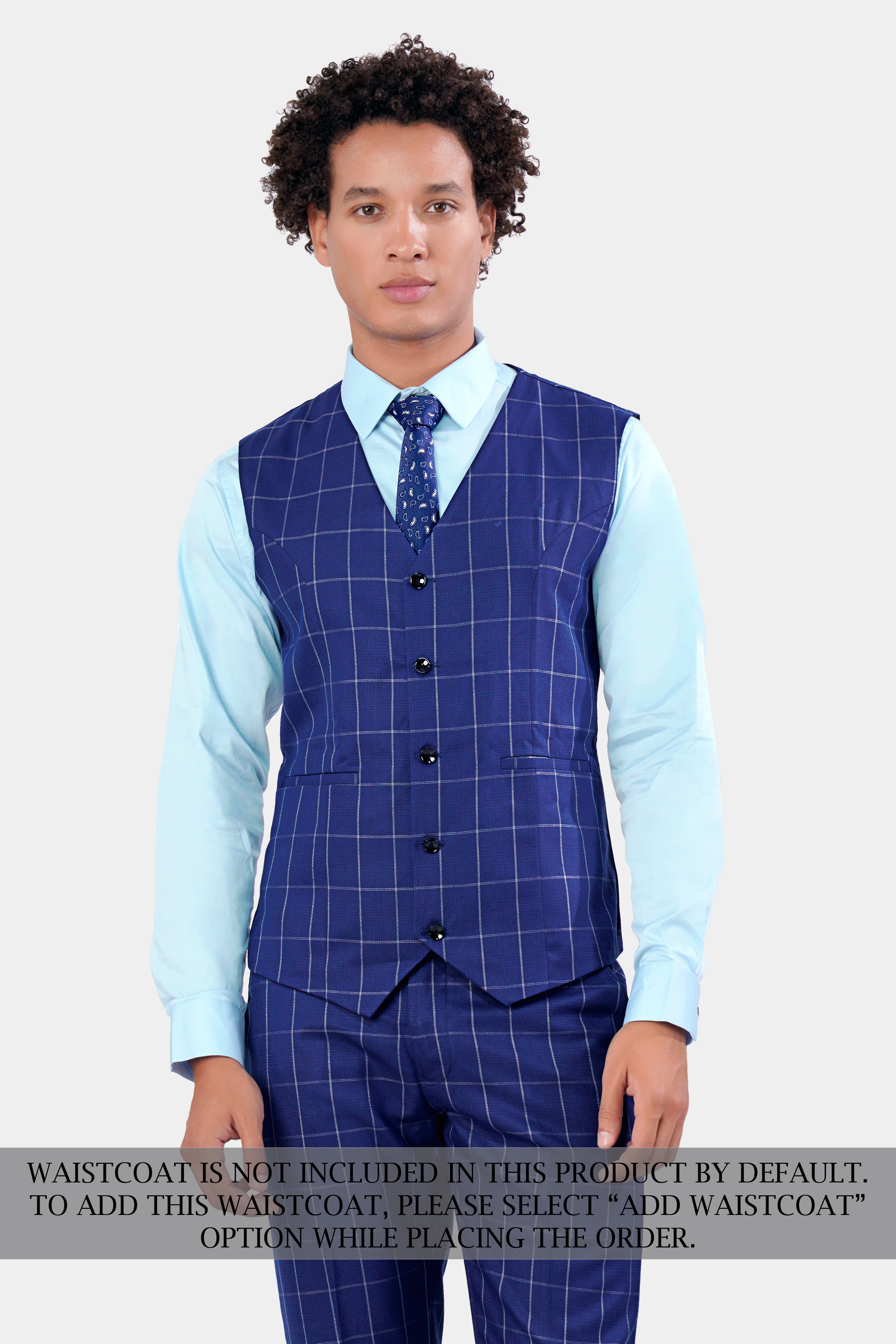 Lapis Blue Windowpane Wool Rich Double Breasted Suit ST2940-DB-36,ST2940-DB-38,ST2940-DB-40,ST2940-DB-42,ST2940-DB-44,ST2940-DB-46,ST2940-DB-48,ST2940-DB-50,ST2940-DB-52,ST2940-DB-54,ST2940-DB-56,ST2940-DB-58,ST2940-DB-60