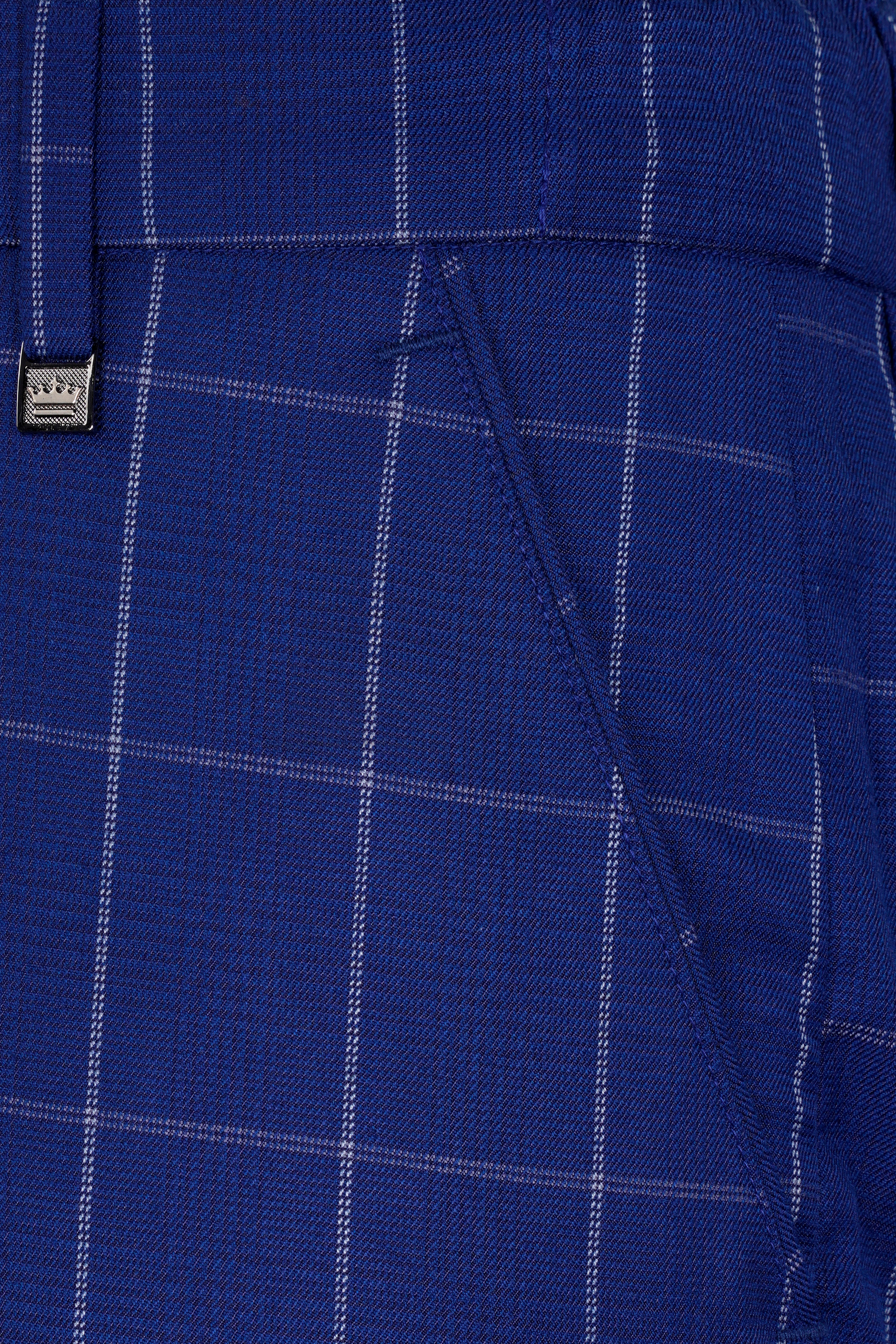 Lapis Blue Windowpane Wool Rich Double Breasted Suit ST2940-DB-36,ST2940-DB-38,ST2940-DB-40,ST2940-DB-42,ST2940-DB-44,ST2940-DB-46,ST2940-DB-48,ST2940-DB-50,ST2940-DB-52,ST2940-DB-54,ST2940-DB-56,ST2940-DB-58,ST2940-DB-60