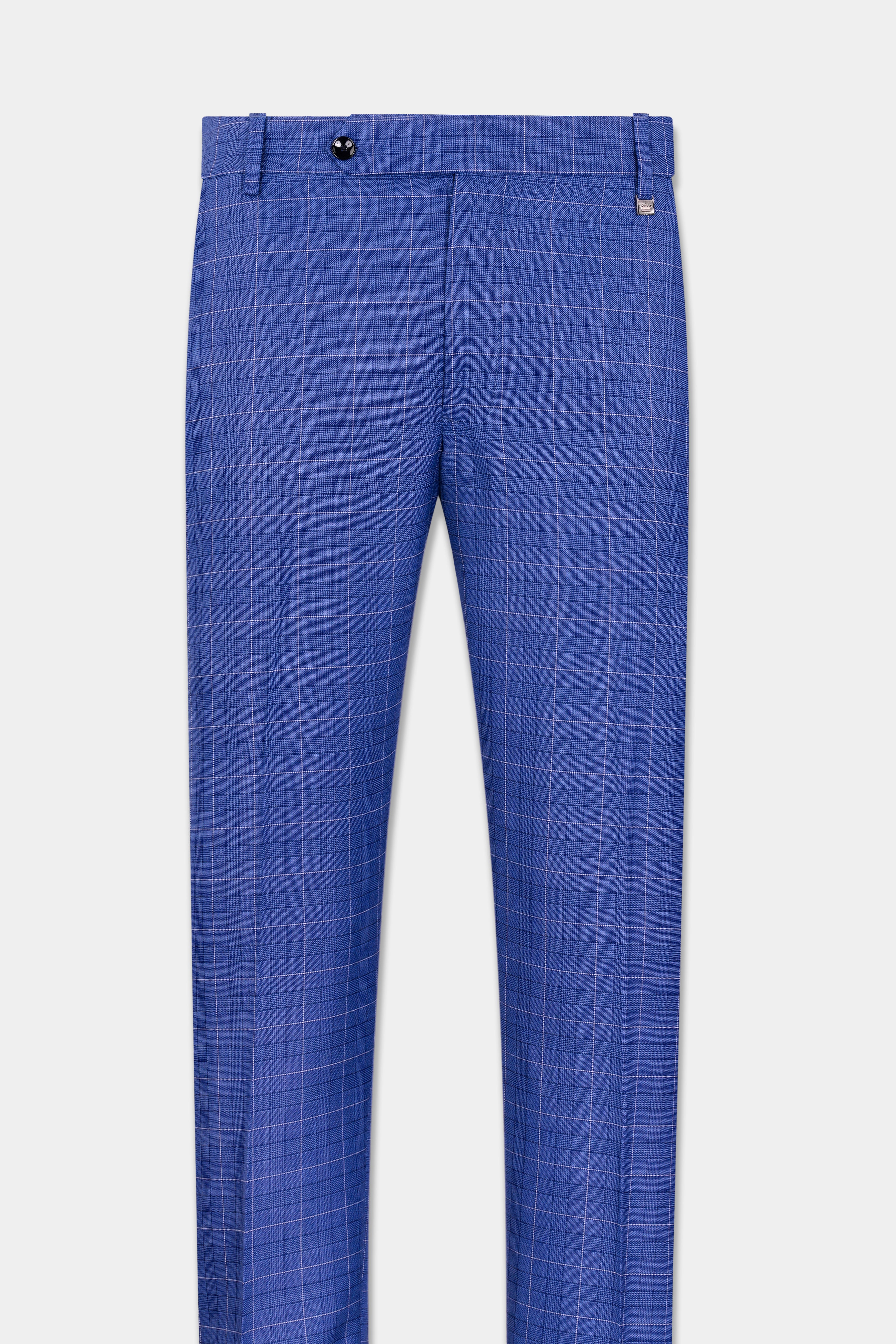 Yonder Blue Plaid Wool Rich Double Breasted Suit ST2944-DB-36,ST2944-DB-38,ST2944-DB-40,ST2944-DB-42,ST2944-DB-44,ST2944-DB-46,ST2944-DB-48,ST2944-DB-50,ST2944-DB-52,ST2944-DB-54,ST2944-DB-56,ST2944-DB-58,ST2944-DB-60